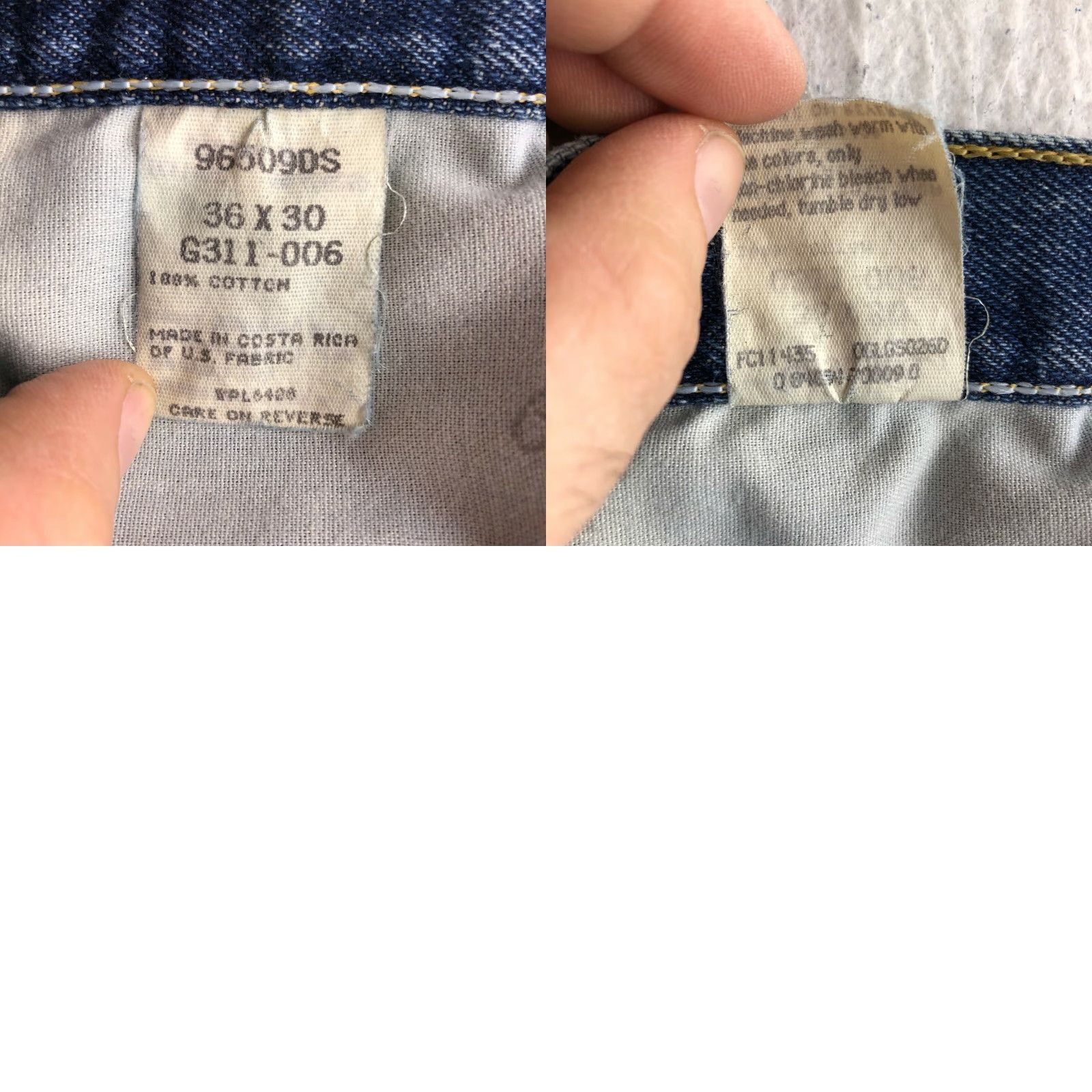 Wrangler Wrangler Jeans Mens 36x30 Straight Leg Mid Rise Medium Wash Blue Denim Jeans Size US 36 / EU 52 - 8 Thumbnail