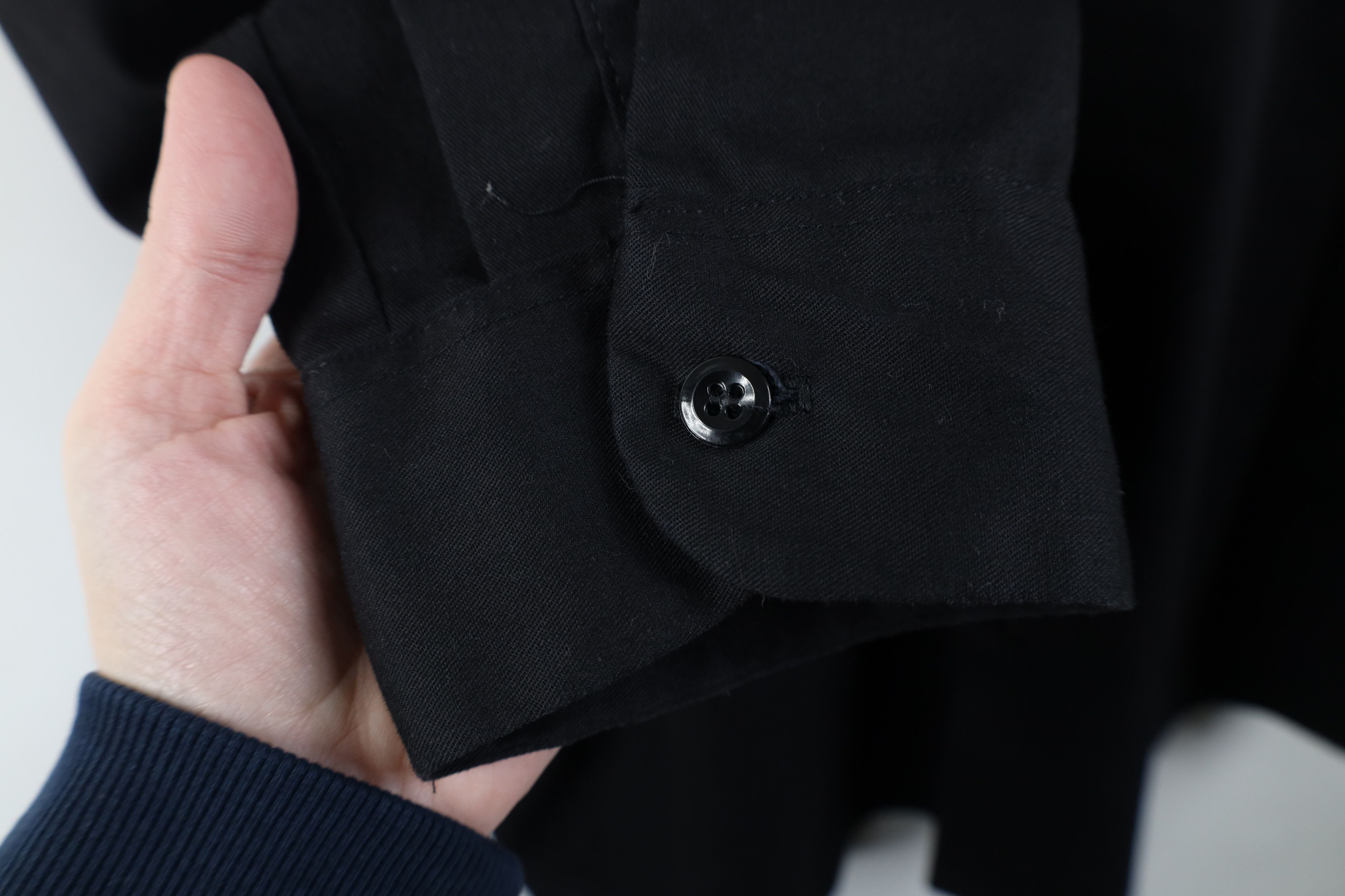 Dickies Vintage 90s Dickies Mechanic Workwear Button Shirt Black USA Size US L / EU 52-54 / 3 - 9 Thumbnail