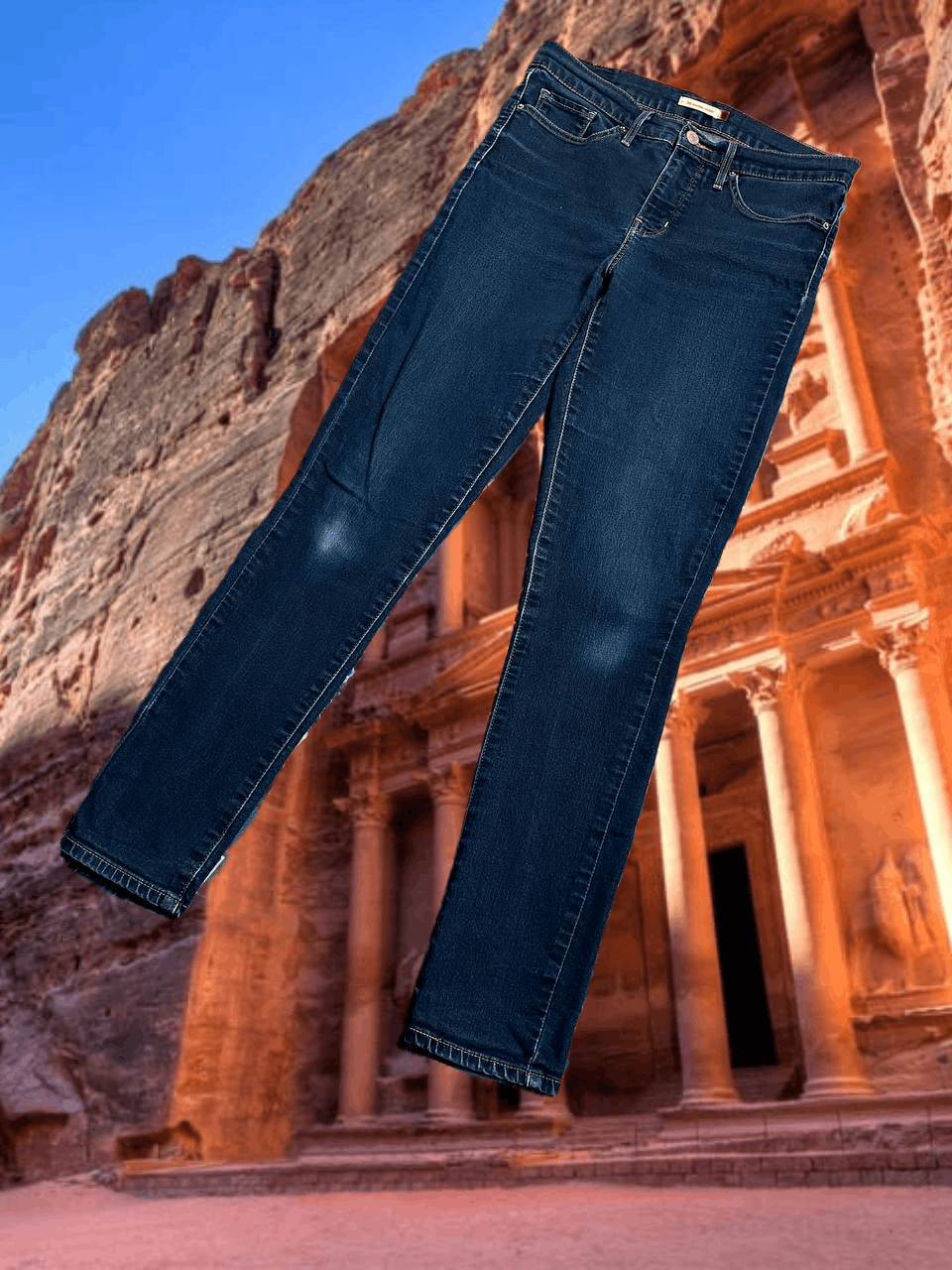 Levi's jeans pants Y2K Levi's 311 SHAPING SKINNY vintage Size 29" - 1 Thumbnail