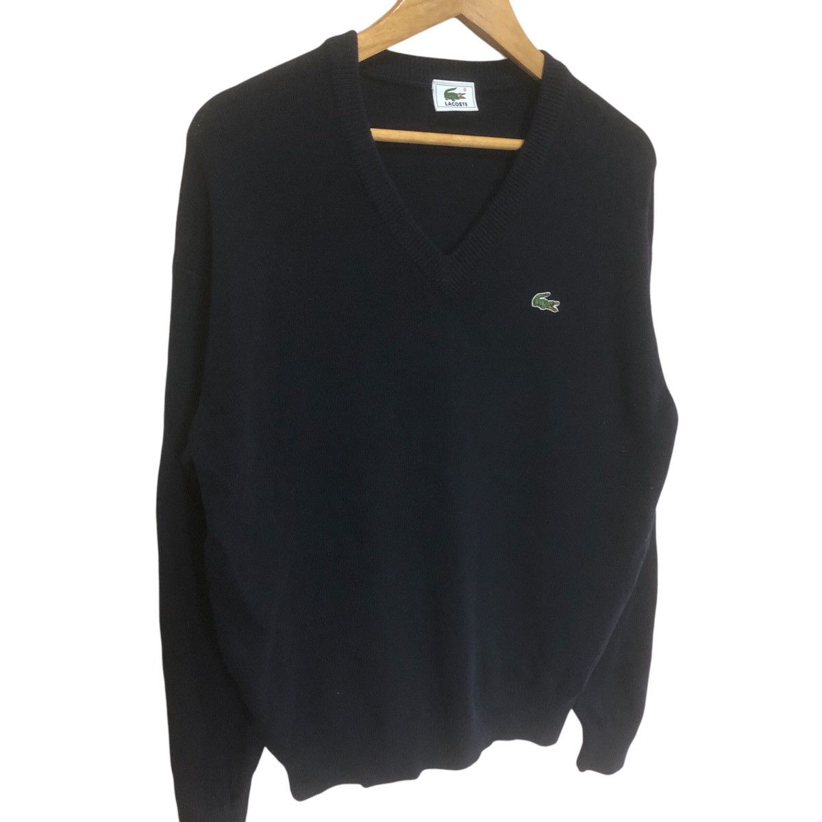 Lacoste V Neck Lacoste V Neck Sweater Size US L / EU 52-54 / 3 - 2 Thumbnail