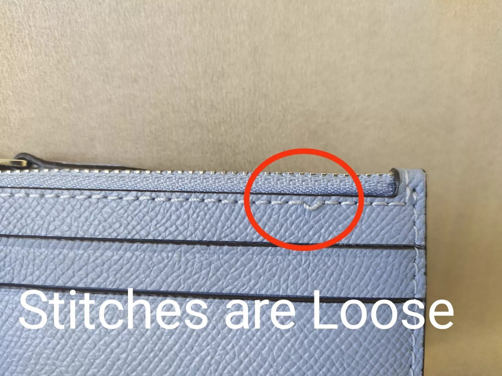Coach Coach Mini Skinny ID zip CardCase cross grain leather T 9135 Size ONE SIZE - 4 Thumbnail