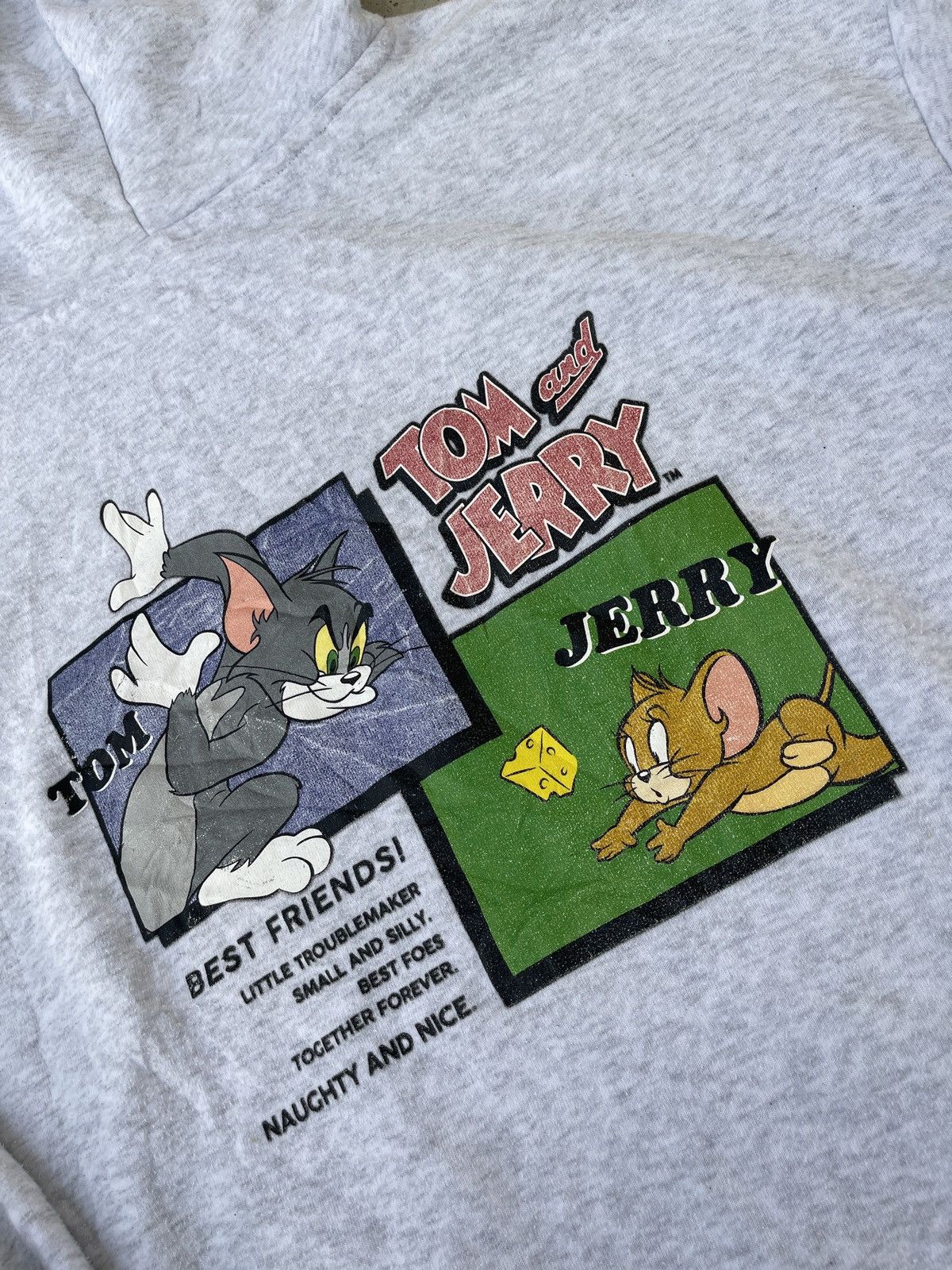 Cartoon Network Cartoon Tom and Jerry Pullover Hoodie Size US L / EU 52-54 / 3 - 5 Thumbnail