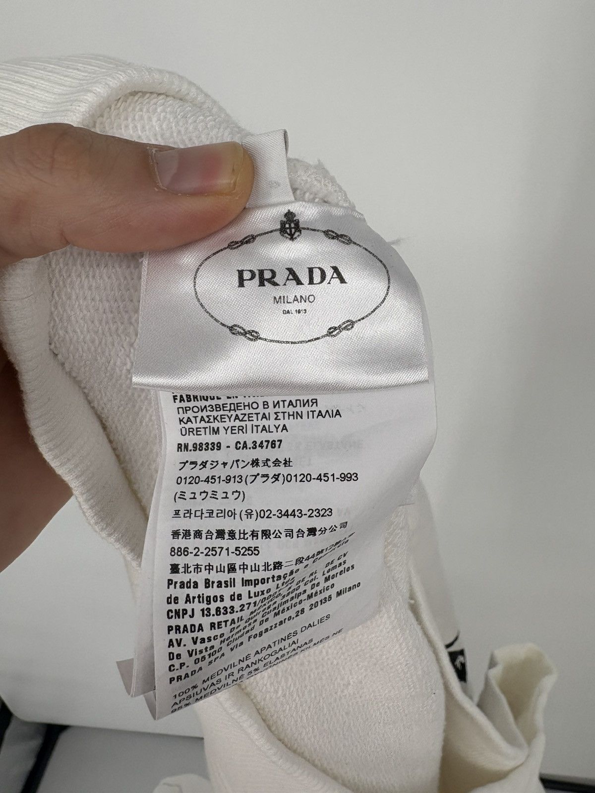 Prada Prada Hoodie Size US M / EU 48-50 / 2 - 6 Thumbnail