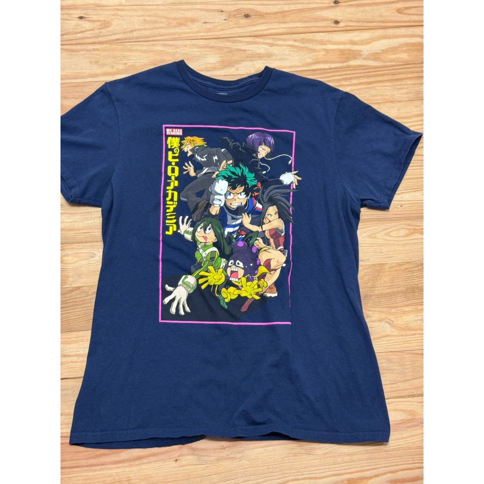 Other My Hero Academia Funimation T-Shirt Men’s Sz Large Navy Blue Size US L / EU 52-54 / 3 - 1 Thumbnail
