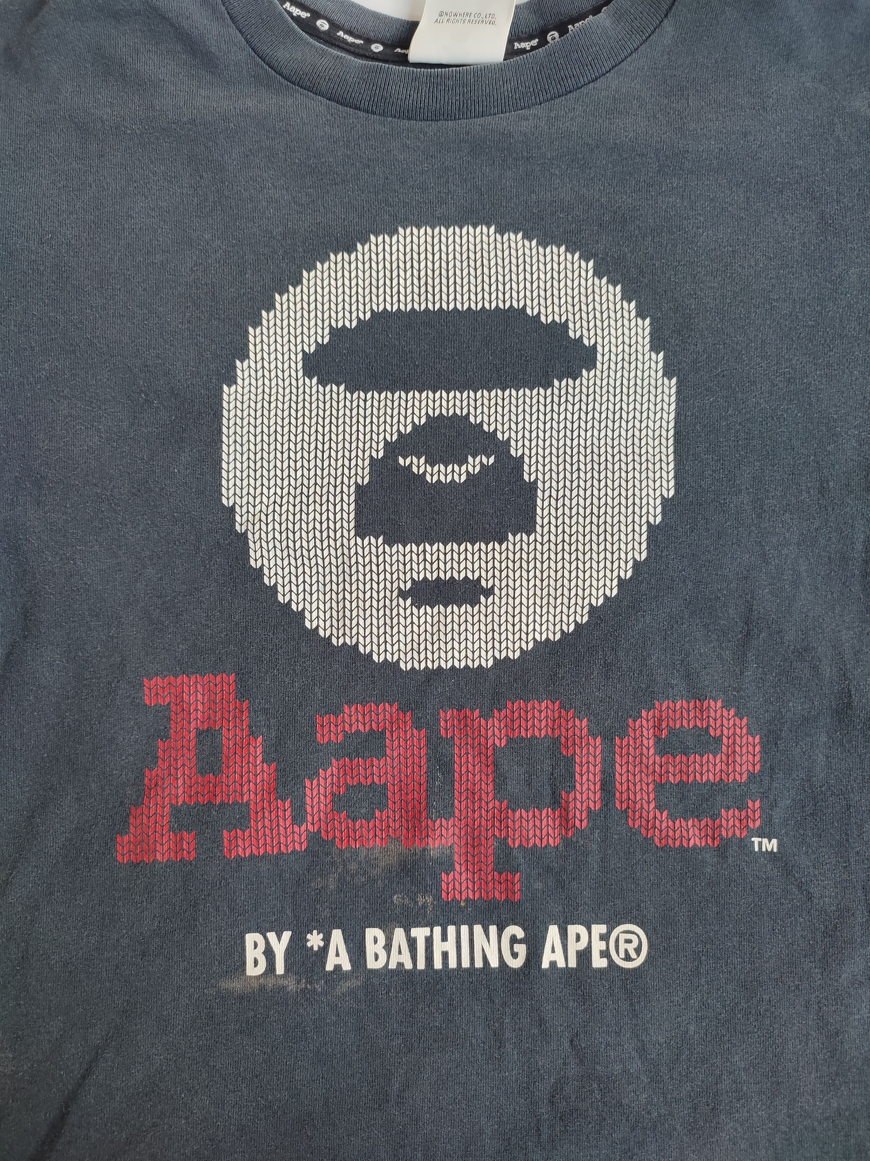Aape Authentic Aape by A Bathing Ape T-shirt Size US S / EU 44-46 / 1 - 3 Thumbnail
