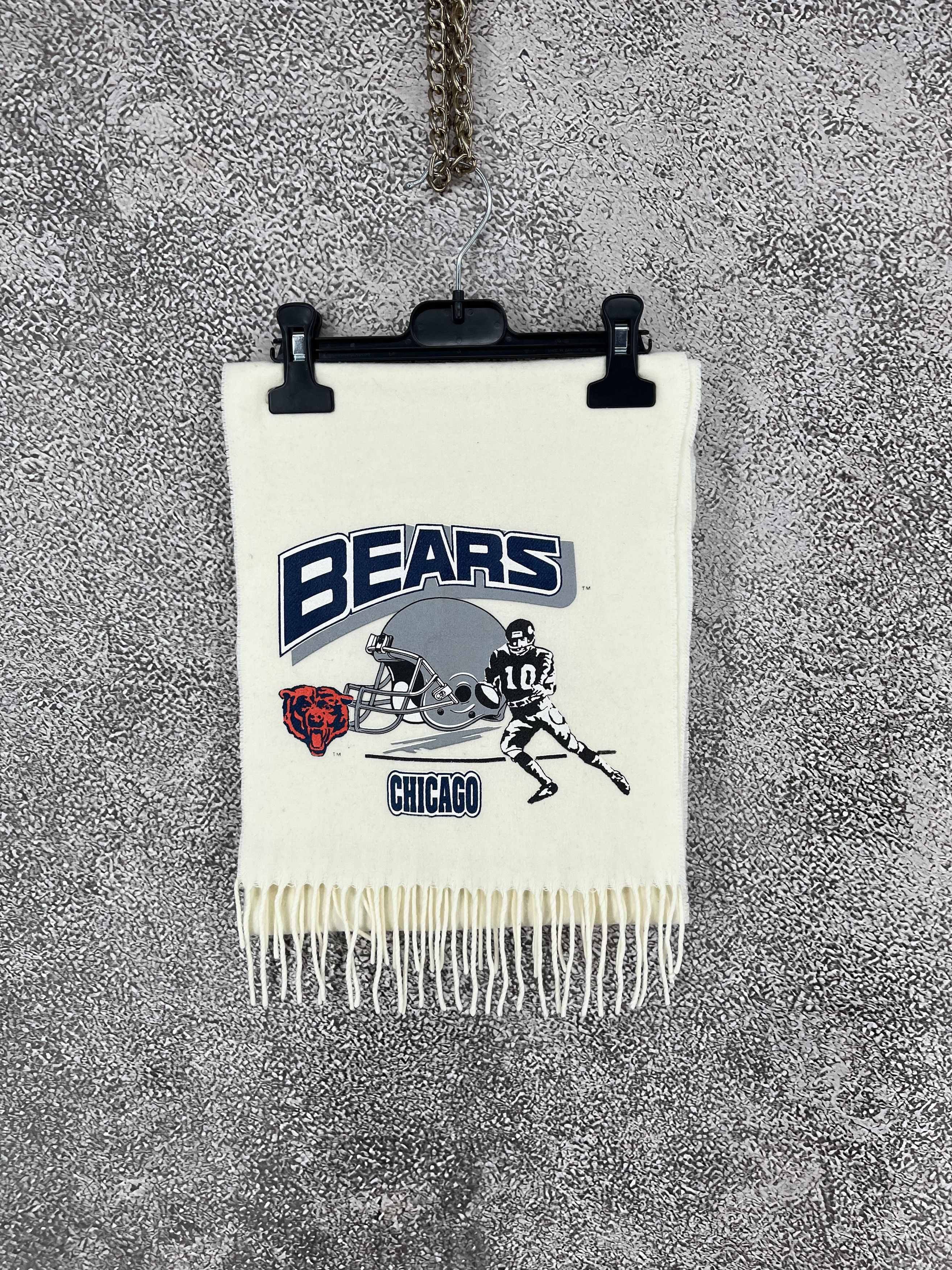 Vintage Vintage Chicago Bears NFL Scarf 90S Size ONE SIZE - 2 Thumbnail