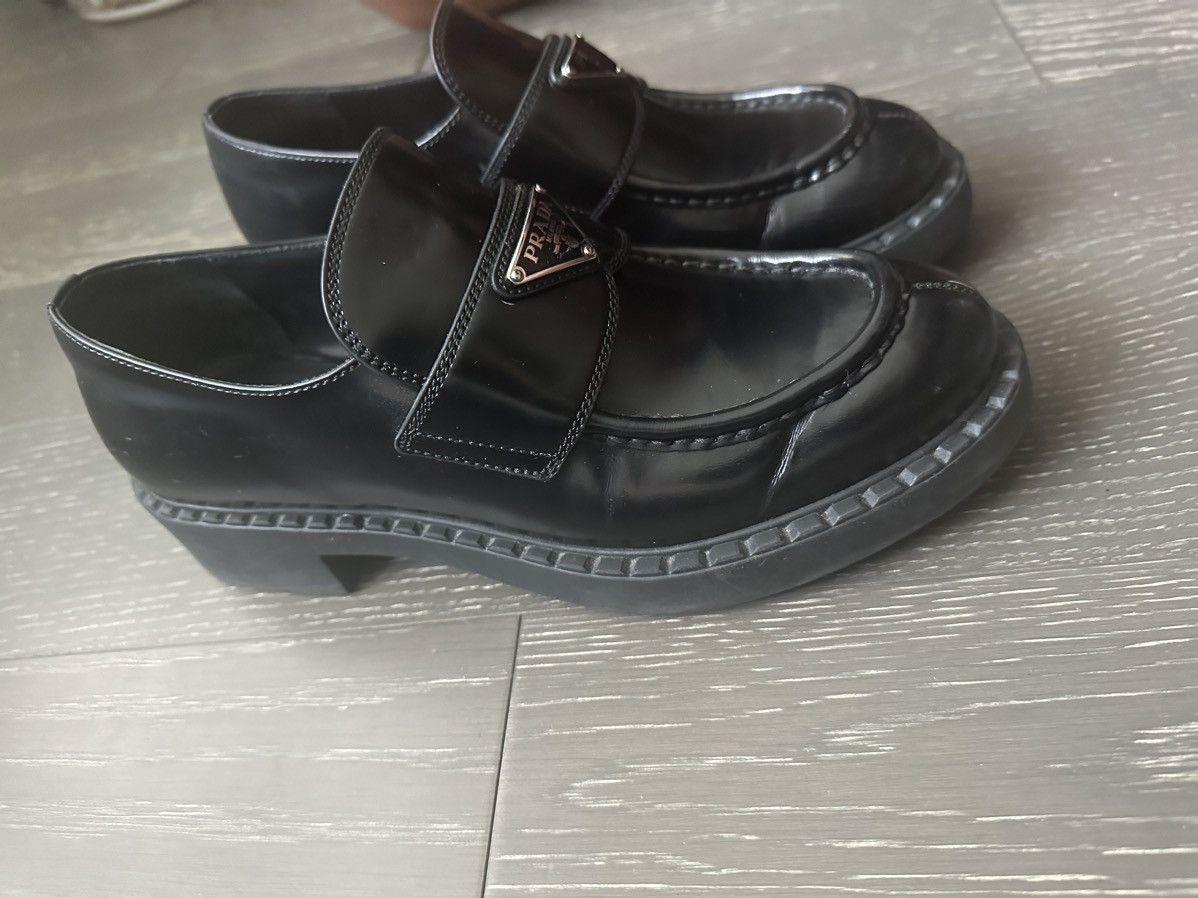 Prada Prada brushed leather loafers Size US 9.5 / IT 39.5 - 5 Thumbnail