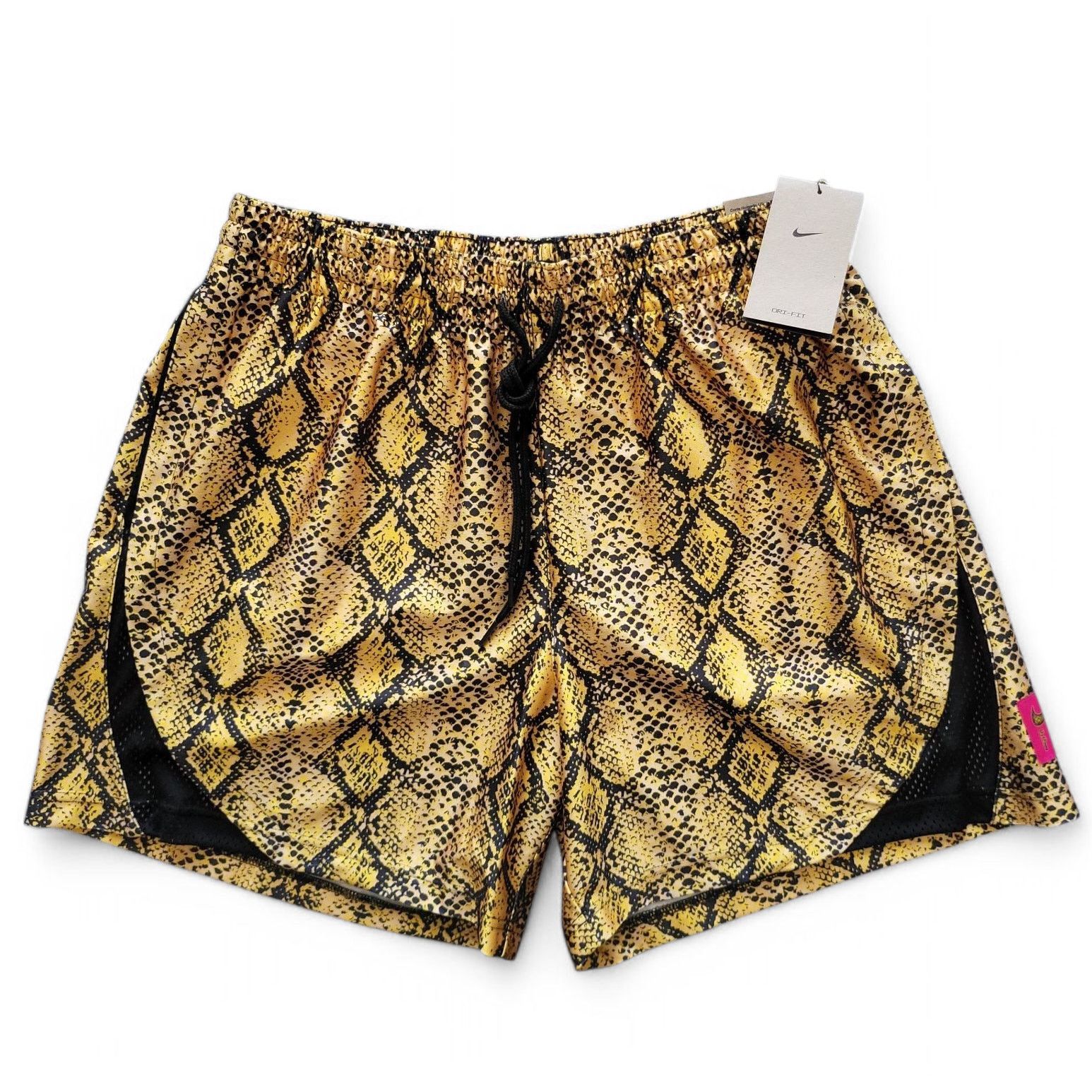 Nike NWT NIKE Rebel Fly Snake Print Women's Basketball Shorts LG Size 32" / US 10 / IT 46 - 5 Thumbnail