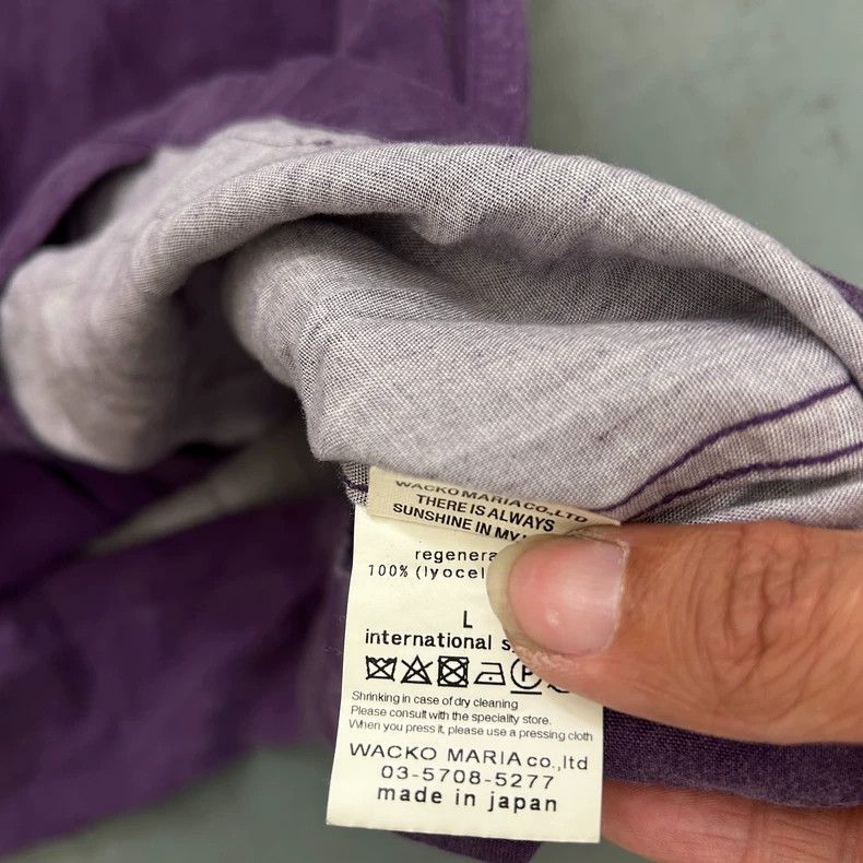Wacko Maria Wacko Maria Guilty Parties Heavenly Tokyo Purple Short Sle Size US L / EU 52-54 / 3 - 4 Thumbnail