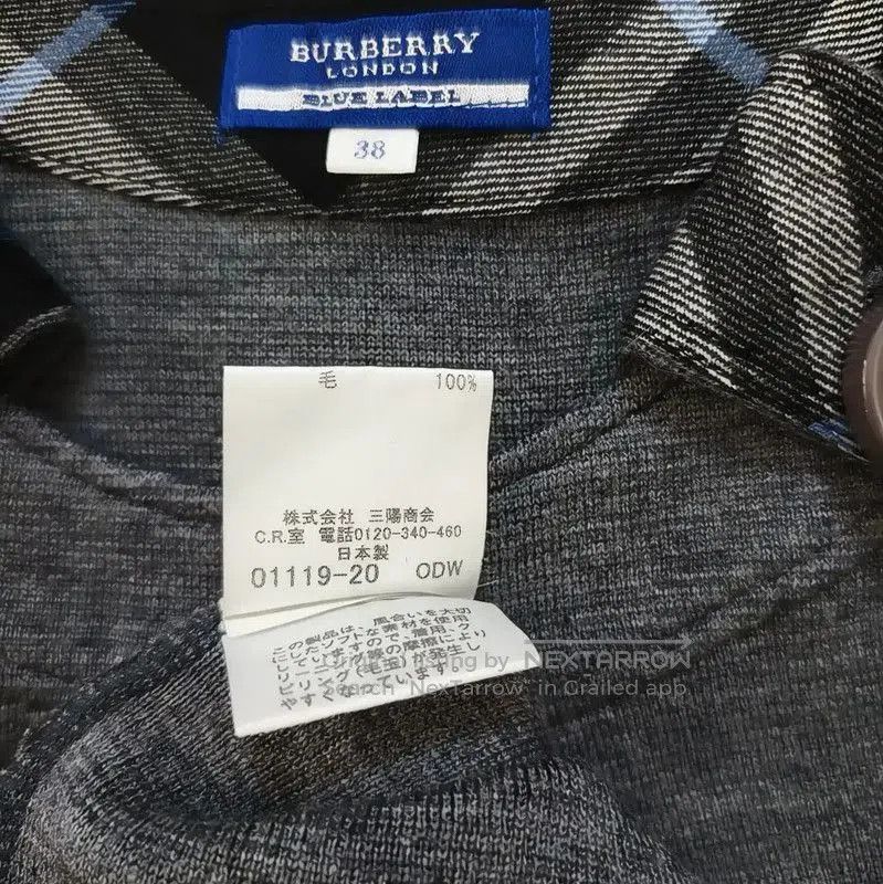 Burberry Burberry Gray Wool Dress for Women. Size M / US 6-8 / IT 42-44 - 6 Thumbnail