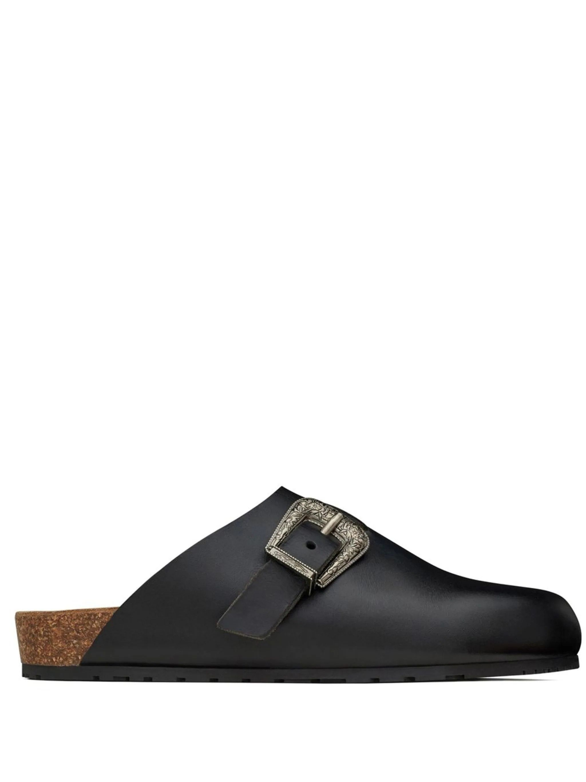 image of Saint Laurent Paris Oc11Z10524 Nichols Clogs In Black/brown Shoes, Men's (Size 13)