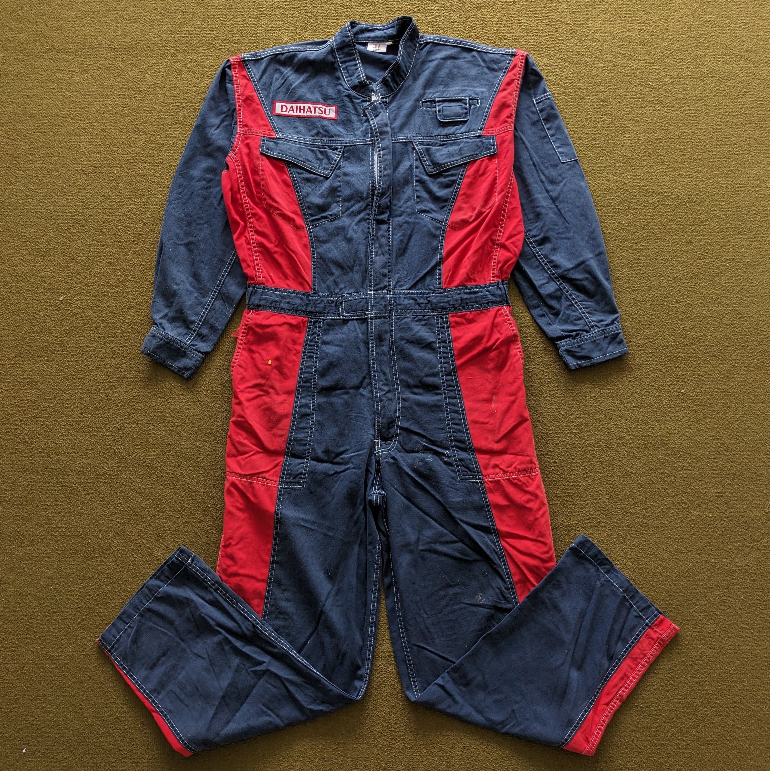 Vintage Vintage DAIHATSU Japanese Racing Coverall Workwear Jacket Size US M / EU 48-50 / 2 - 4 Thumbnail