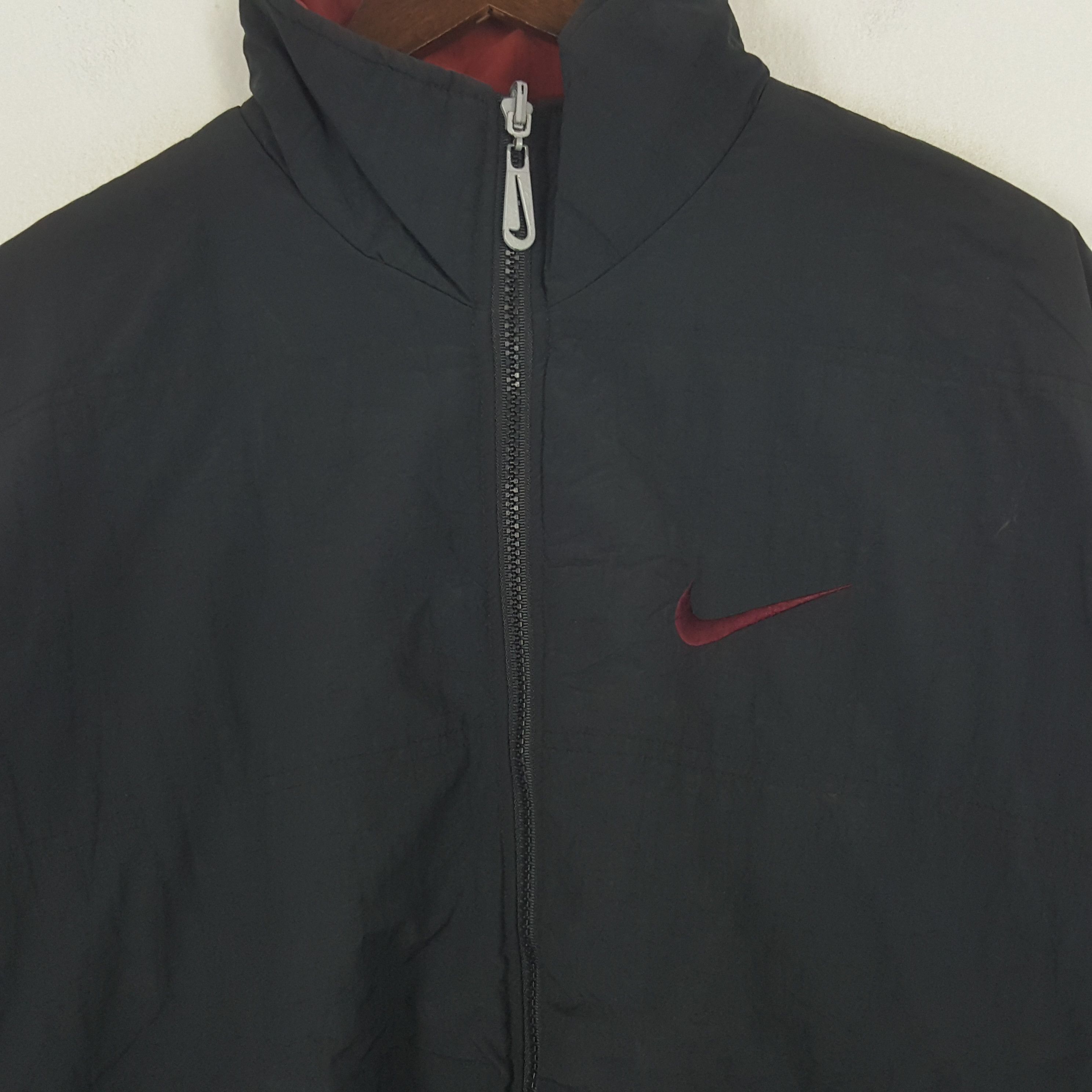 Nike × Vintage Vintage Nike Embroidery Swoosh Reversible Jacket Size US M / EU 48-50 / 2 - 6 Thumbnail