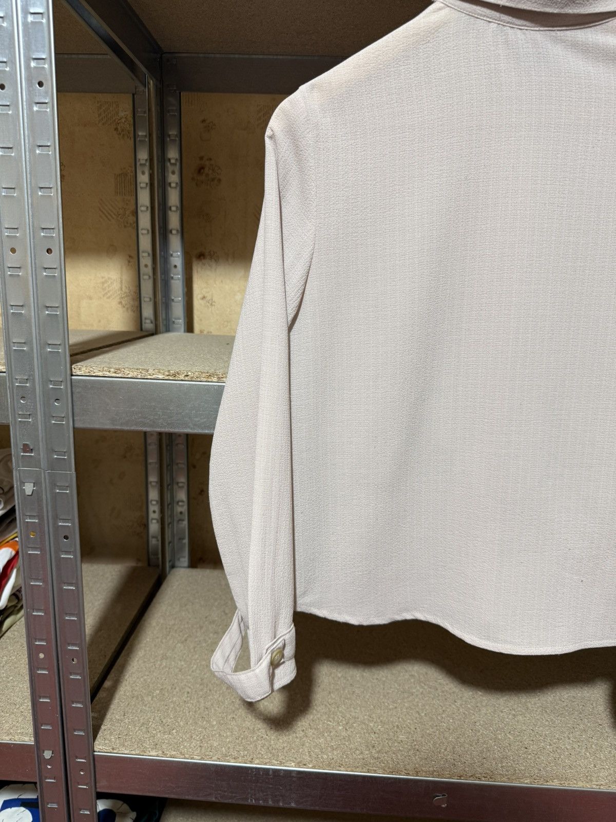 Celine × Designer Rare Luxury Vintage Button Blouses Celine Street Fashion Size L / US 10 / IT 46 - 5 Thumbnail