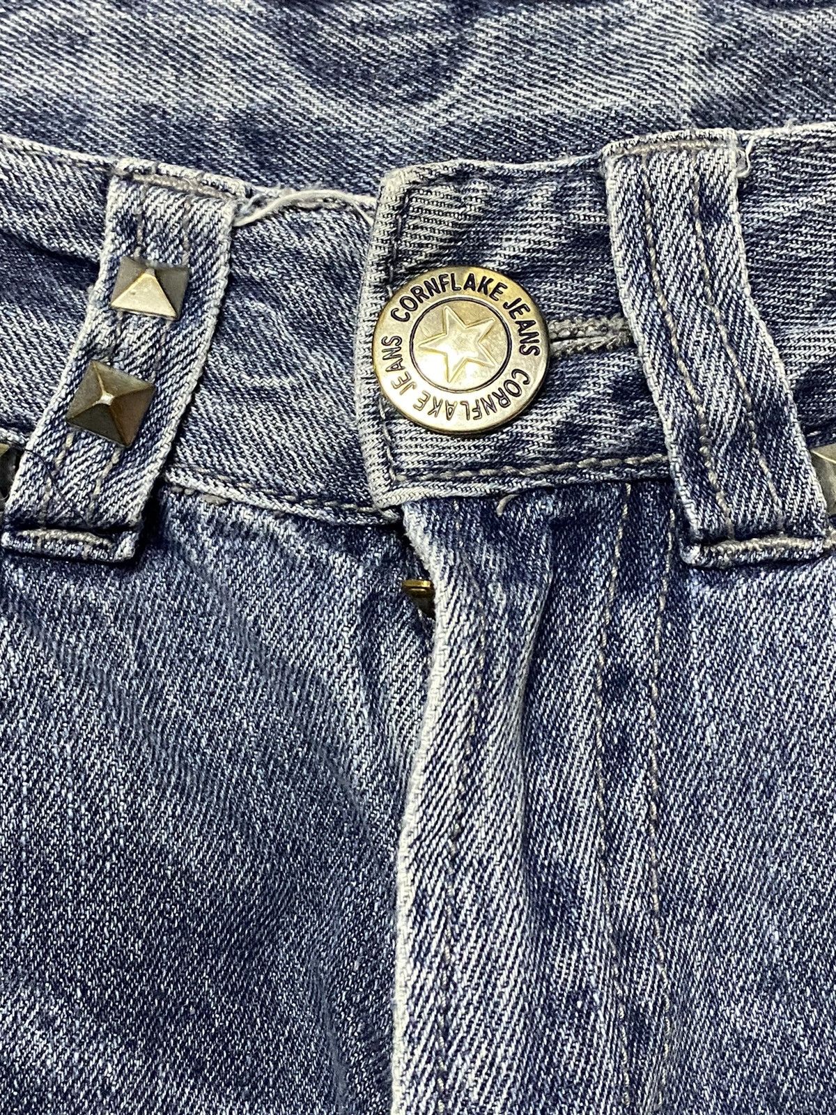 Japanese Brand Vintage Japanese Brands Thunder Distressed Denim Jeans Size US 27 - 7 Thumbnail