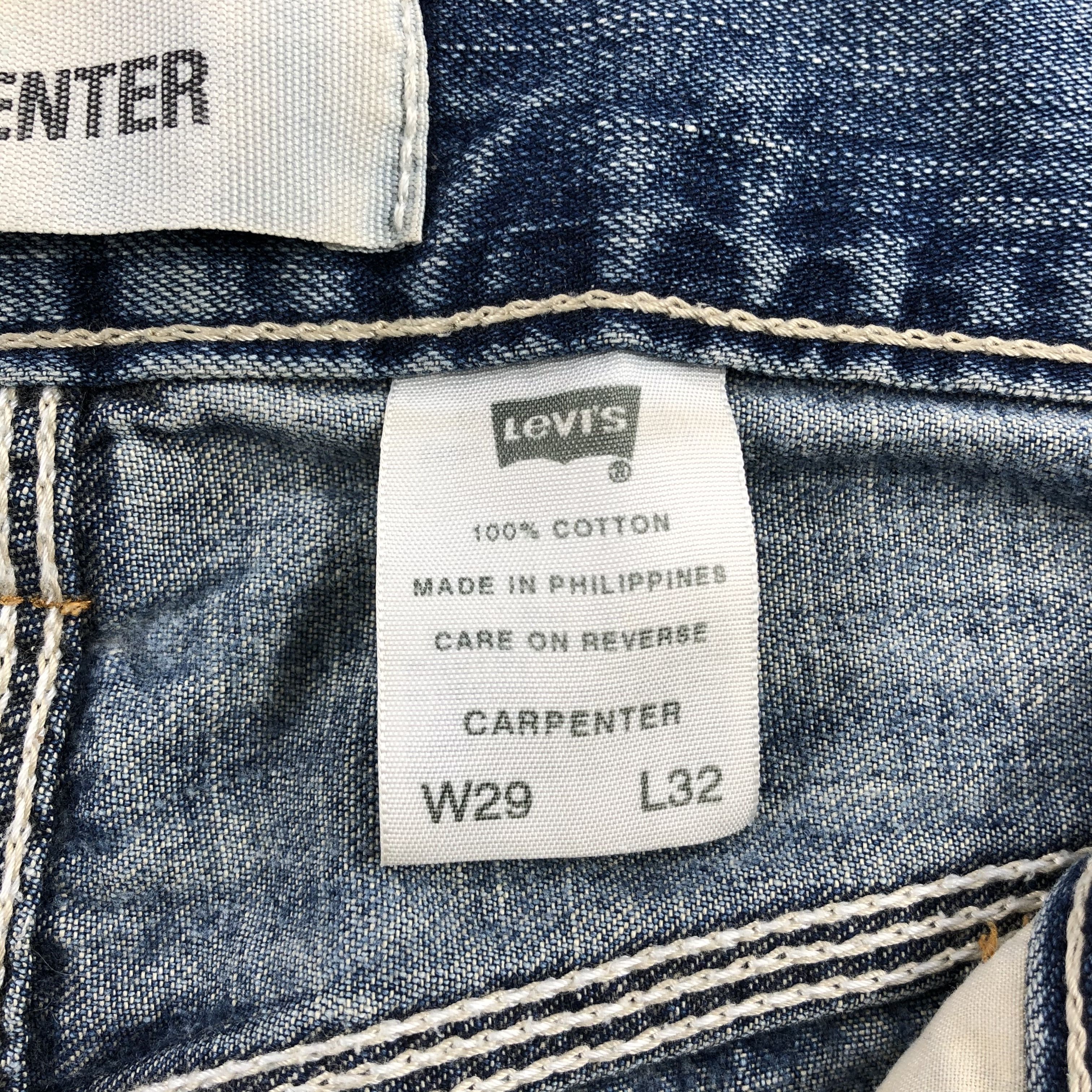 Levi's Vintage Levis Carpenter Jeans-JM1306 Size US 33 - 11 Thumbnail