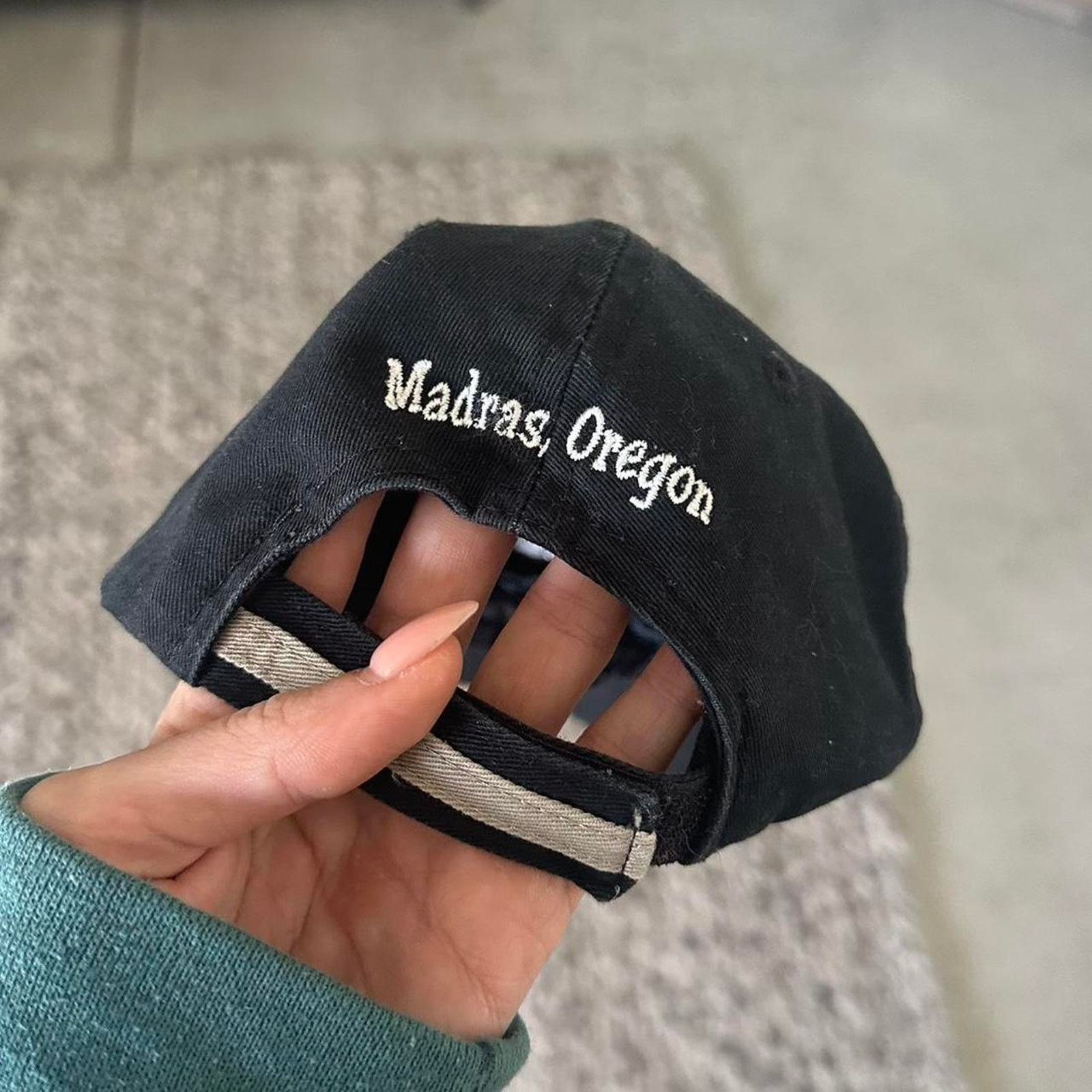 NASCAR Gary Gruner Cap Black Embroidered Racing Baseball Cap Size ONE SIZE - 2 Thumbnail