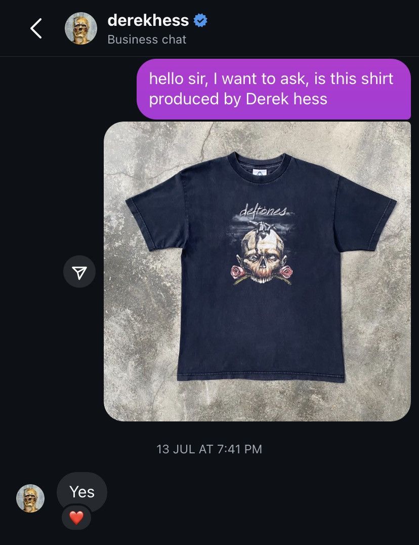 Band Tees Rare🔥Vintage Deftones Band Art Derek Hess Poison the Well Size US M / EU 48-50 / 2 - 14 Thumbnail