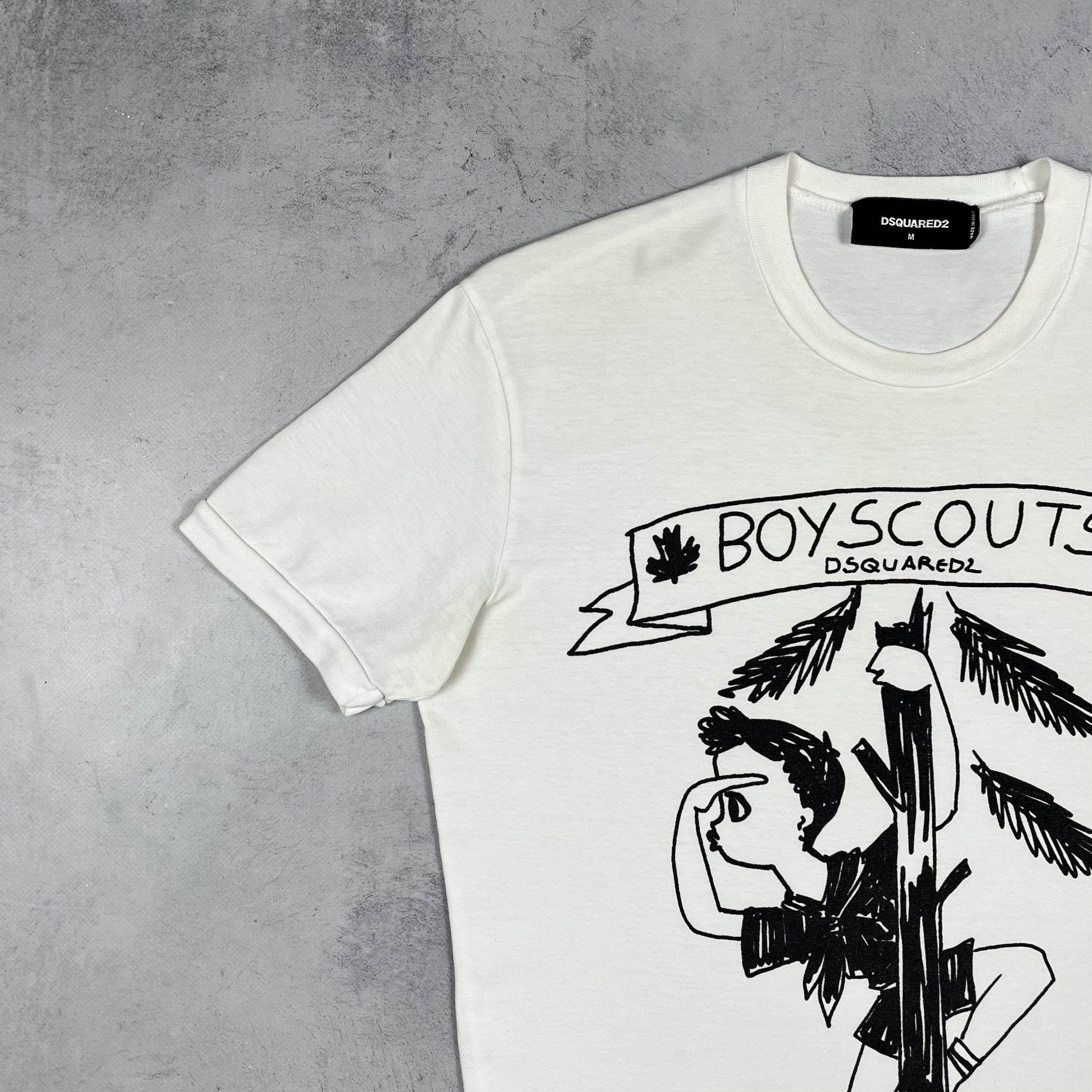 Dsquared2 Luxury Dsquared2 Boyscouts Big Logo T Shirt Size US M / EU 48-50 / 2 - 5 Thumbnail