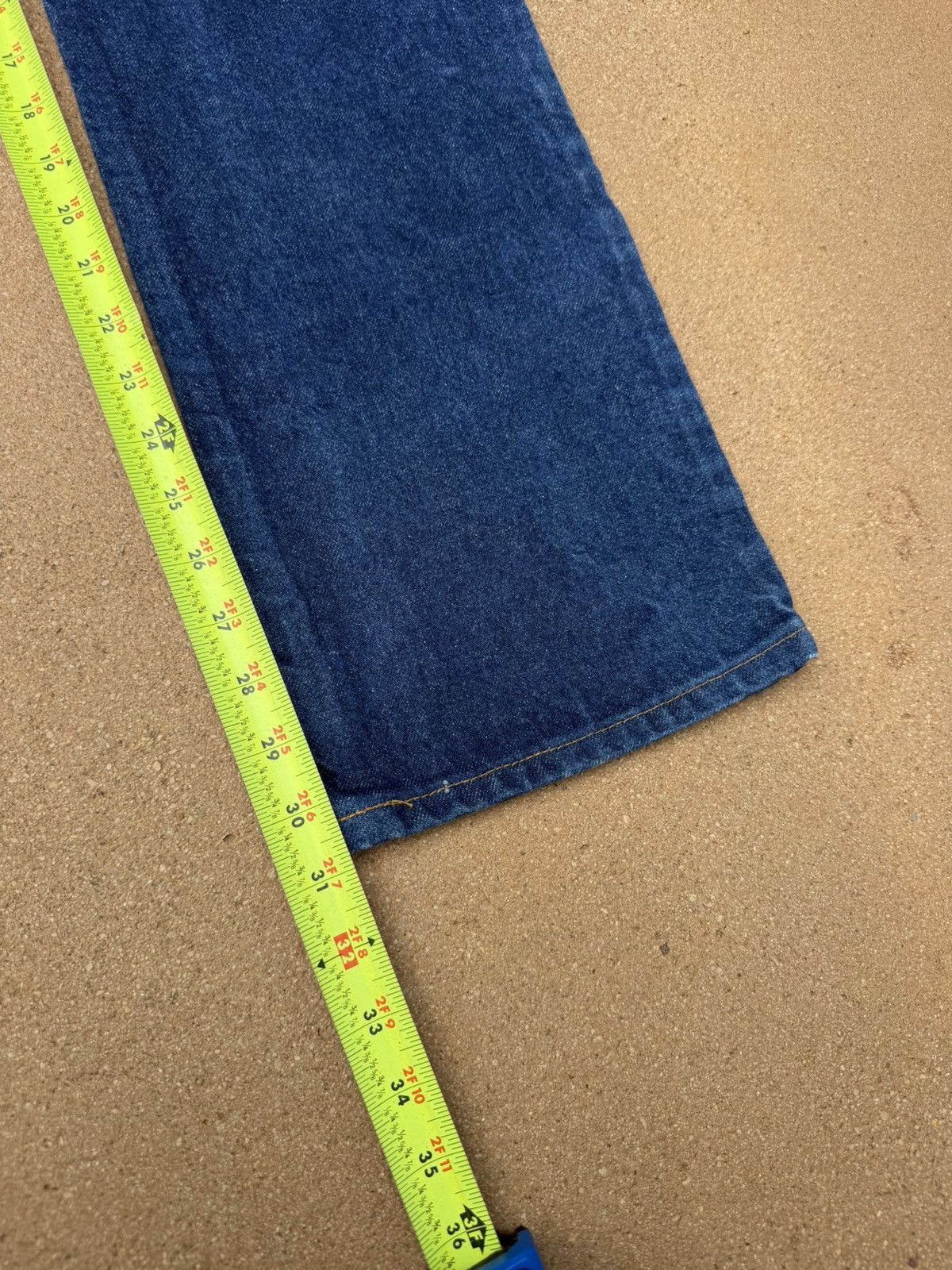 Levi's Vintage 90’s Levi’s 517 Orange Tab Bootcut Flare Jeans 33x31 Size US 33 - 10 Thumbnail