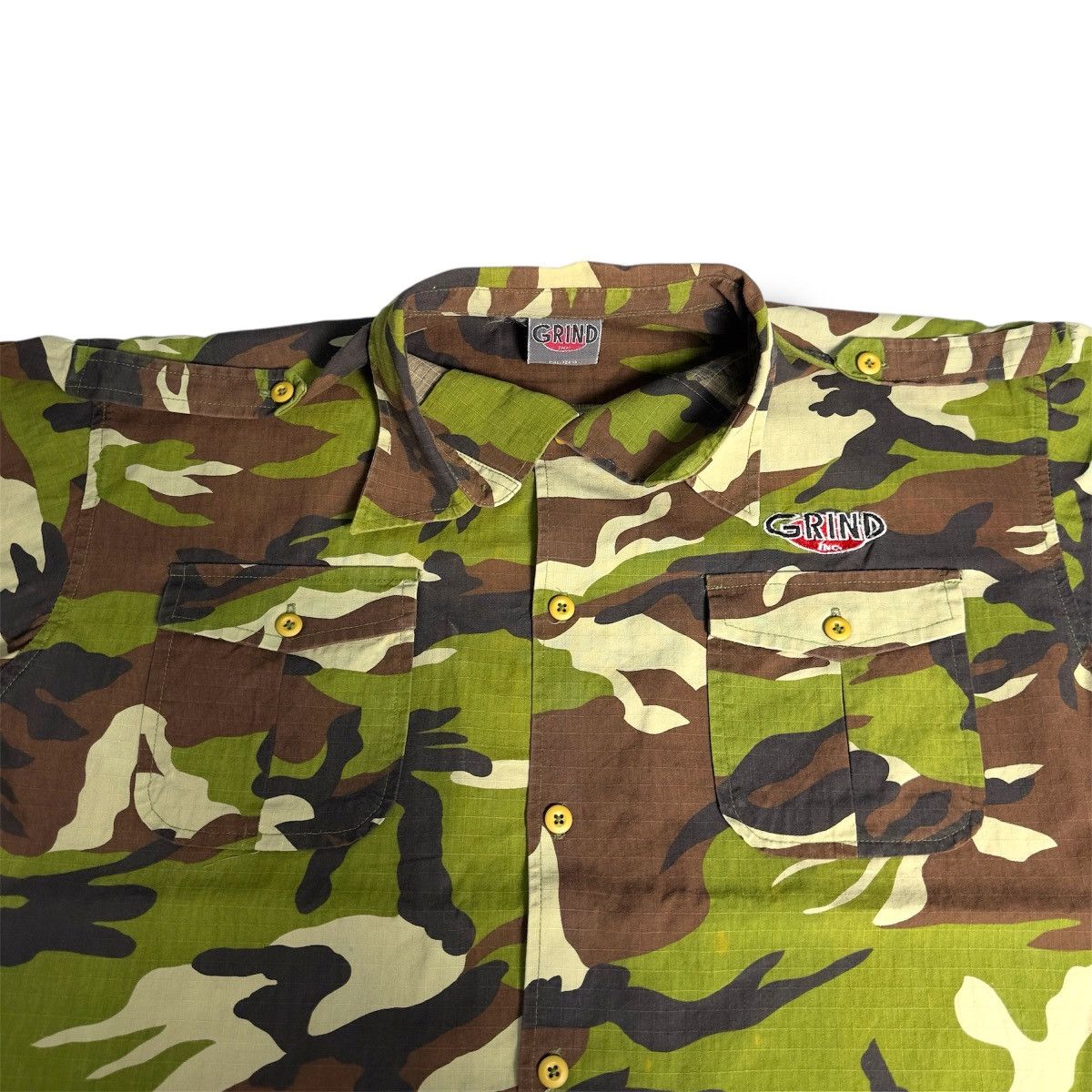 Vintage Vintage Grind Inc skateboards Camo Size US L / EU 52-54 / 3 - 1 Thumbnail