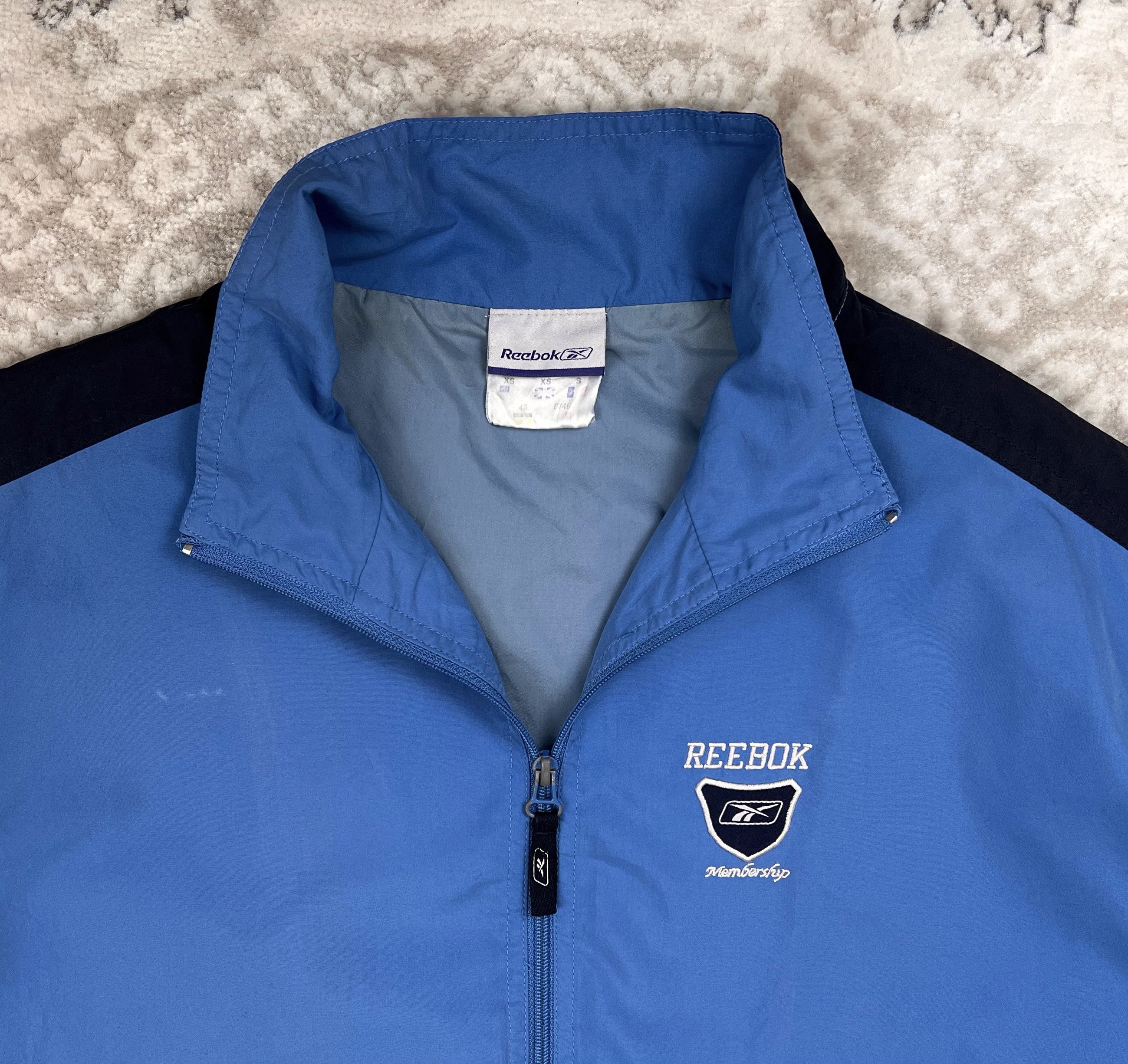 Reebok Vintage Reebok Membership Track Jacket Windbreaker Size US S / EU 44-46 / 1 - 6 Thumbnail