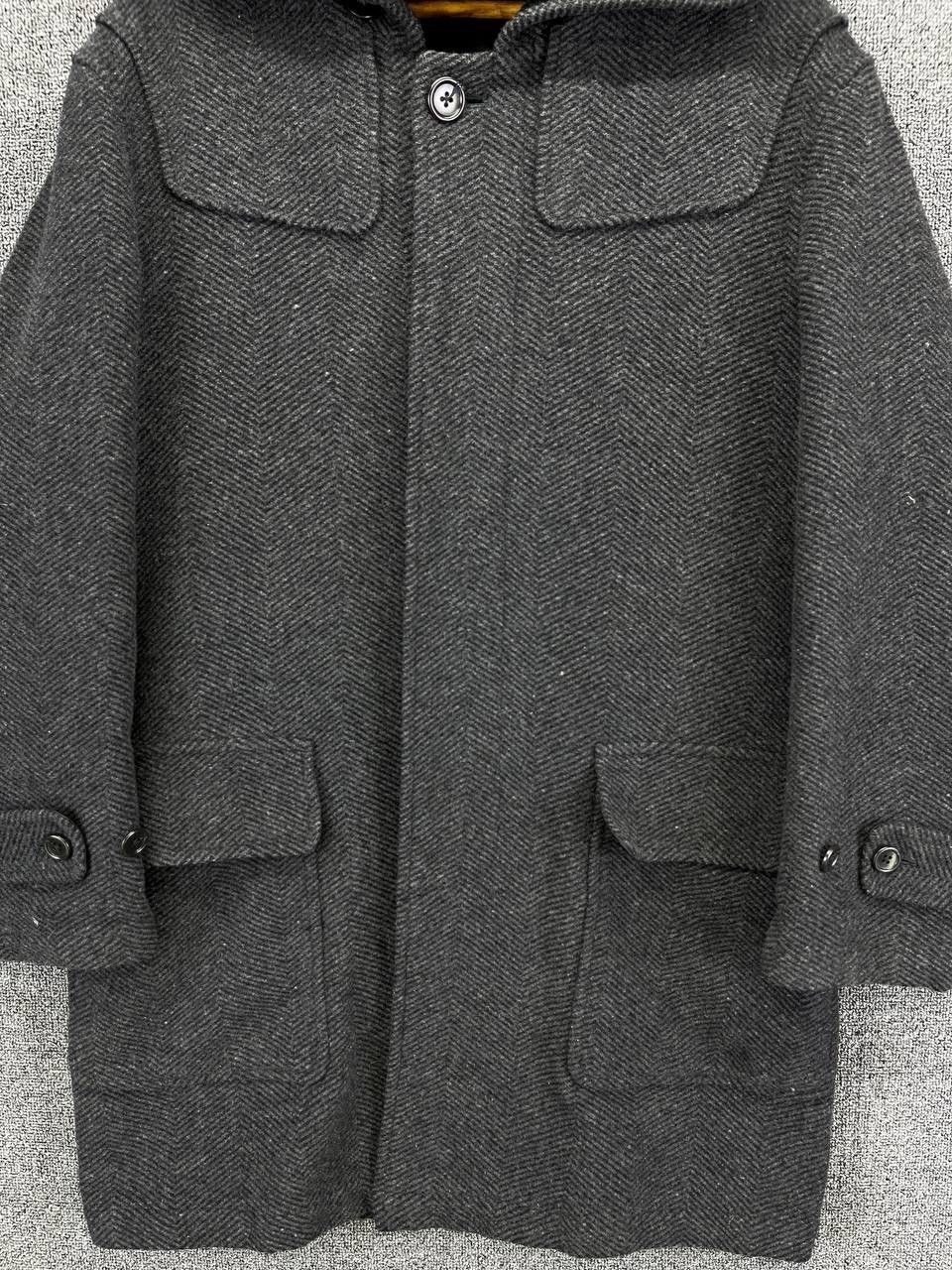 Alexander Julian Vintage Alexander Julian Luxury Hooded Wool Button Up Jacket Size US L / EU 52-54 / 3 - 5 Thumbnail