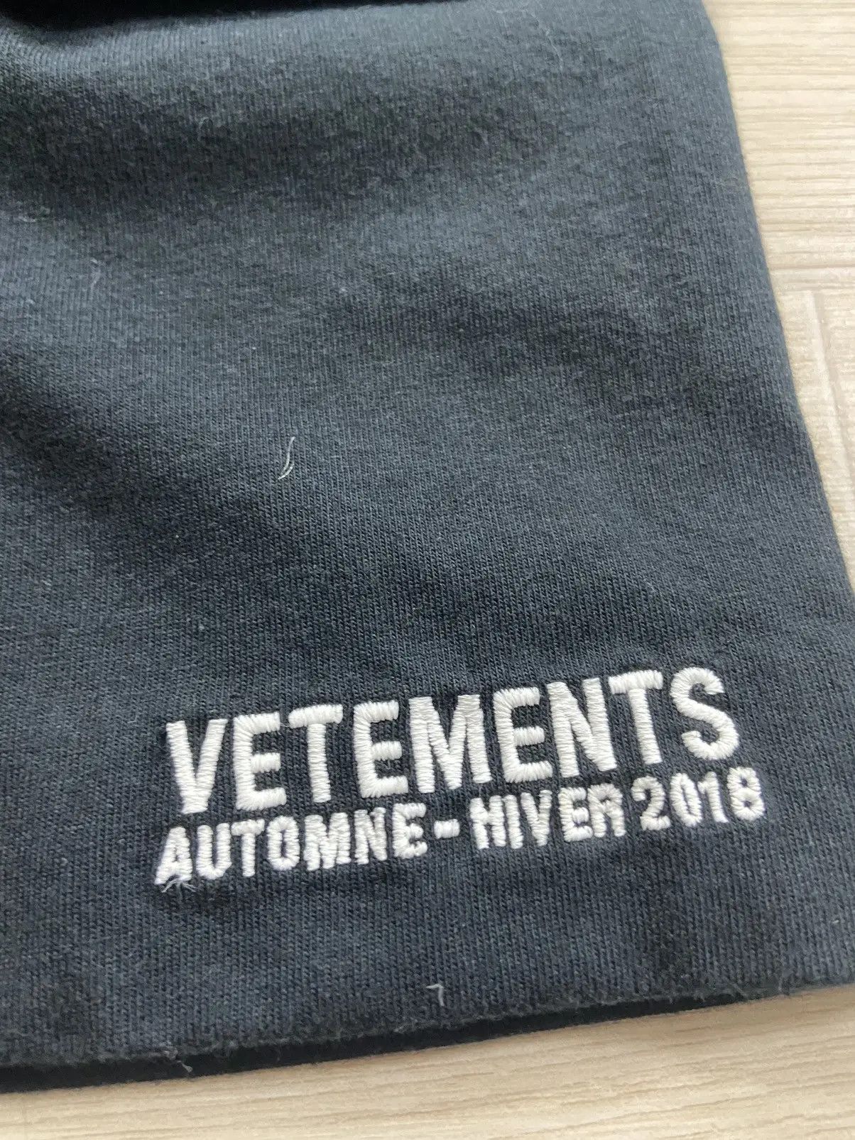 Vetements XS Vetements PARIS Layered oversized long sleeve shirt dress Size US XS / EU 42 / 0 - 7 Thumbnail