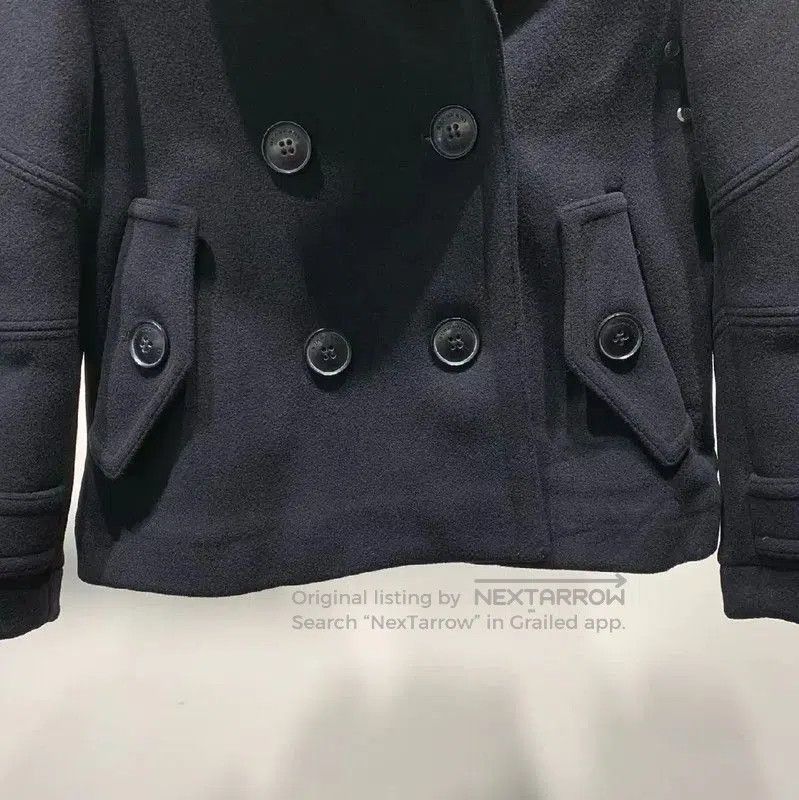 Burberry Burberry Black Wool Peacoat for Women. Size S / US 4 / IT 40 - 6 Thumbnail