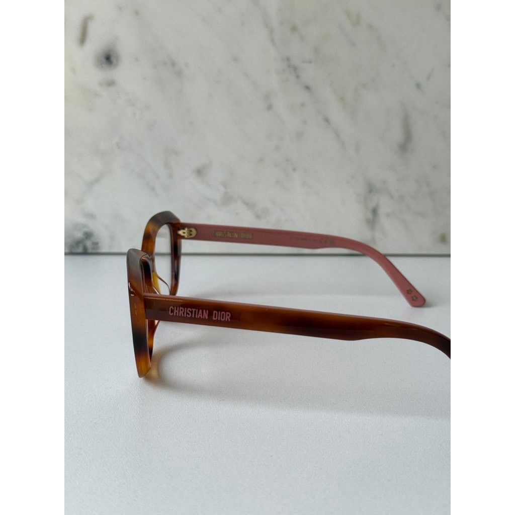 Dior NEW Dior LaParisienneDiorO S2I Eyeglasses Frames in Brown Size ONE SIZE - 5 Thumbnail