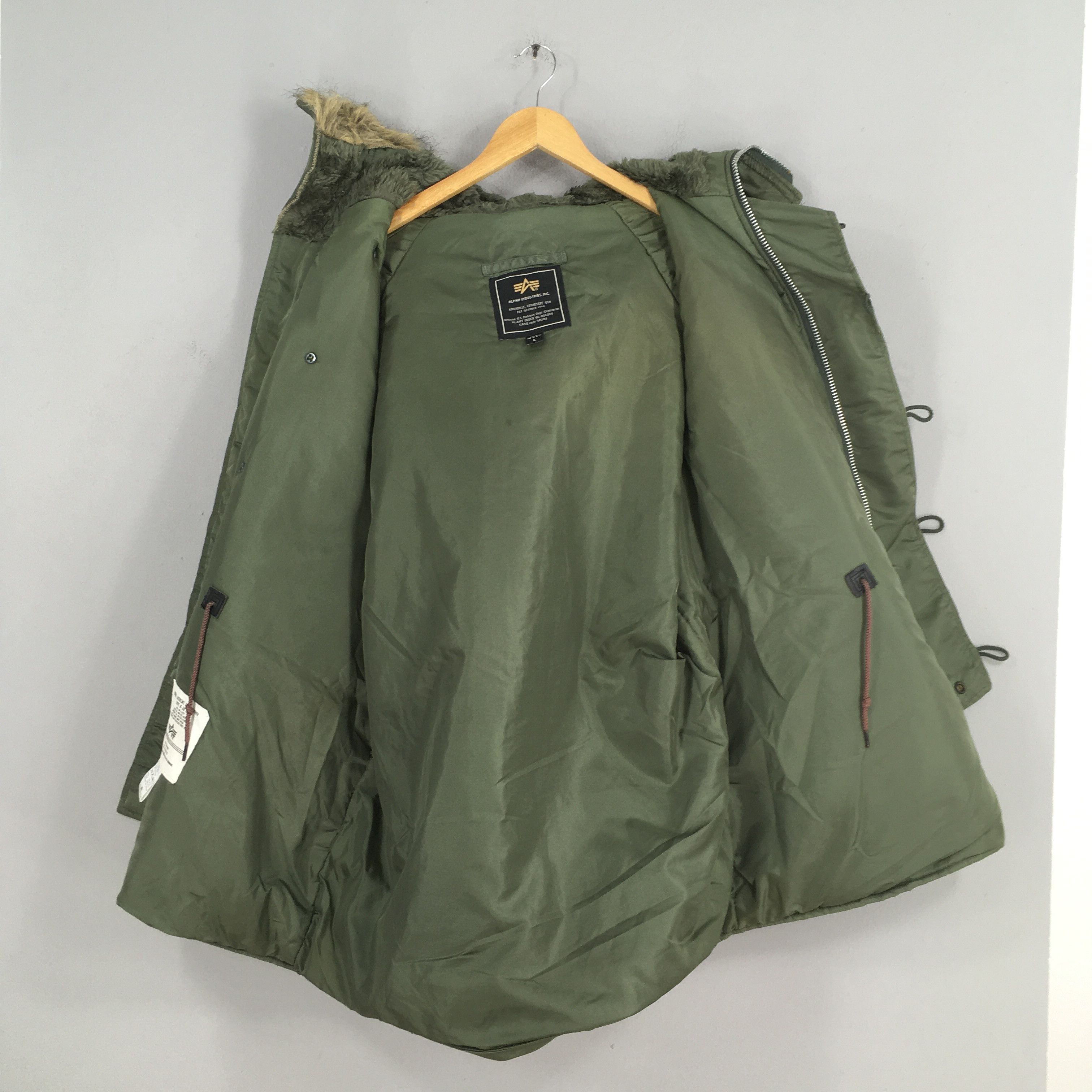 Alpha Industries Vintage Alpha Industries US Air Force Bomber N-3B Jacket L Size US L / EU 52-54 / 3 - 7 Thumbnail