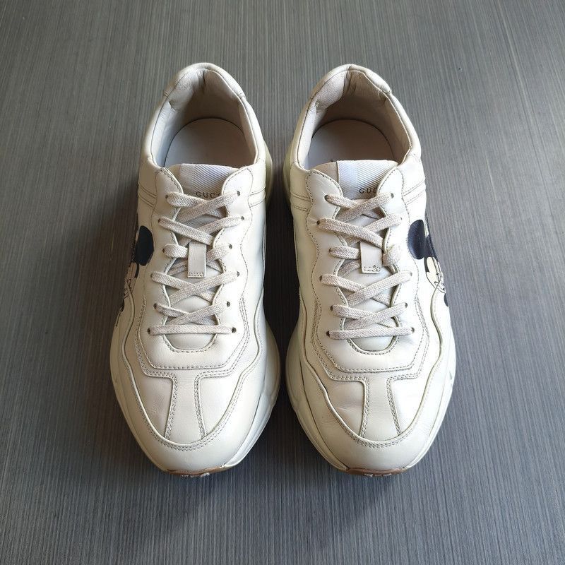 Gucci Gucci Rhyton Vintage Sneakers with Disney Design - Size US 8 / EU 41 - 1 Thumbnail