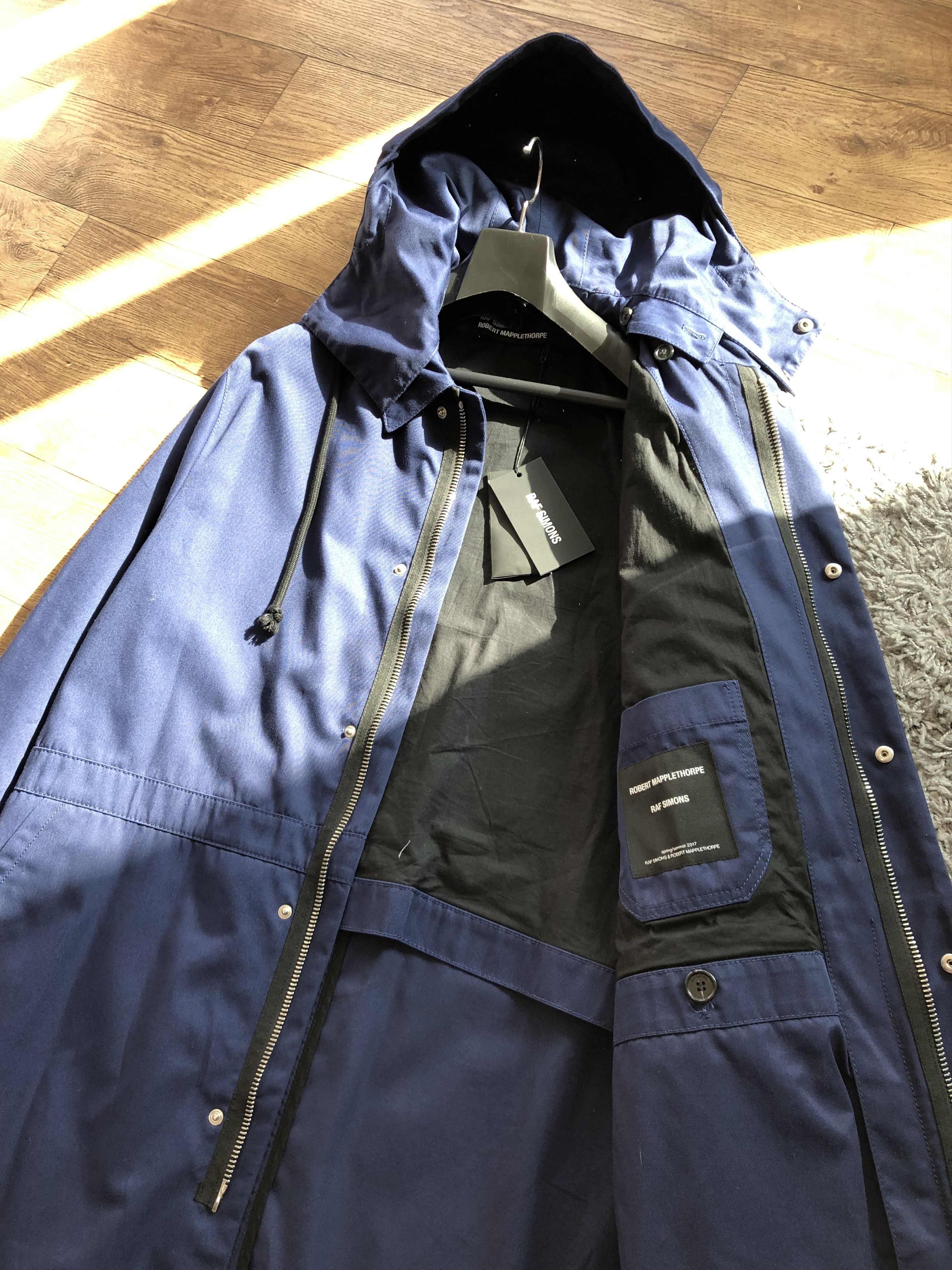 Raf Simons RAF SIMONS x ROBERT MAPPLETHORPE Oversized Parka (SS17) Size US S / EU 44-46 / 1 - 6 Thumbnail