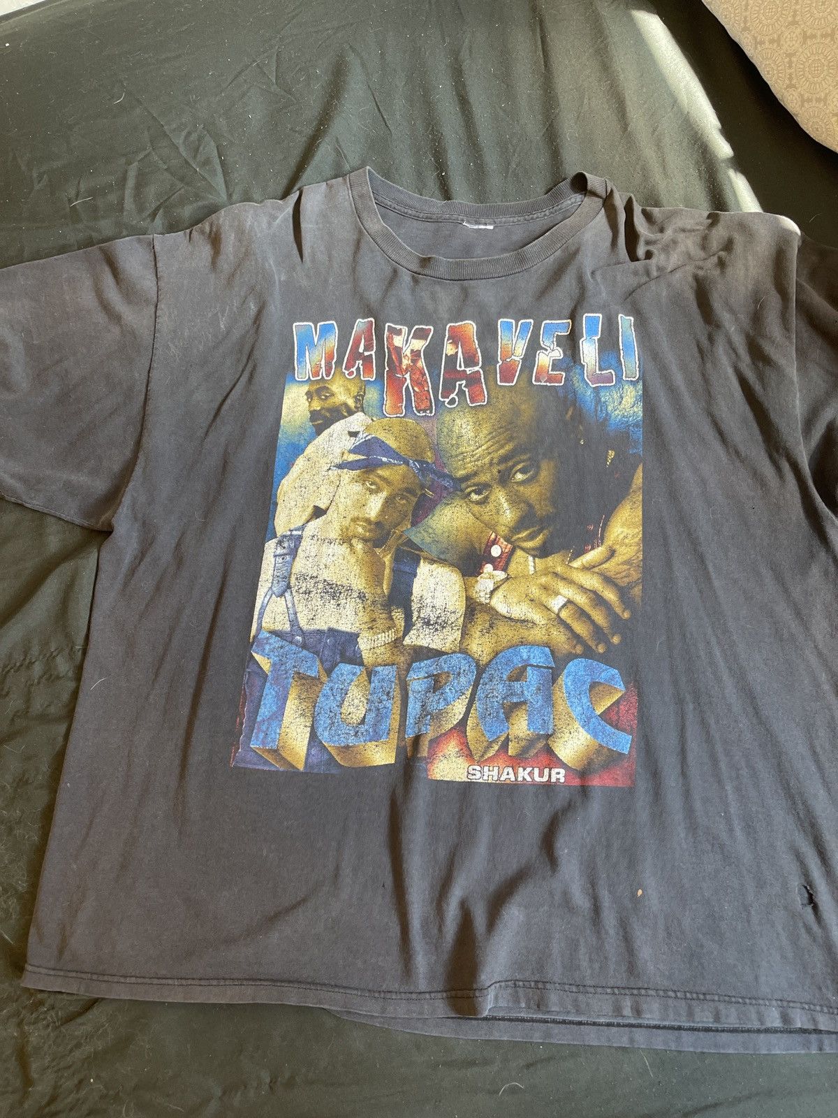Makaveli × Rap Tees × Vintage Vintage Tupac Makaveli Rap tee Size US XXL / EU 58 / 5 - 2 Thumbnail
