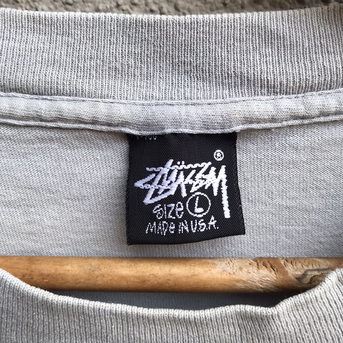 Stussy Vintage 90s STUSSY usa fusion old logo tee Size US L / EU 52-54 / 3 - 5 Thumbnail