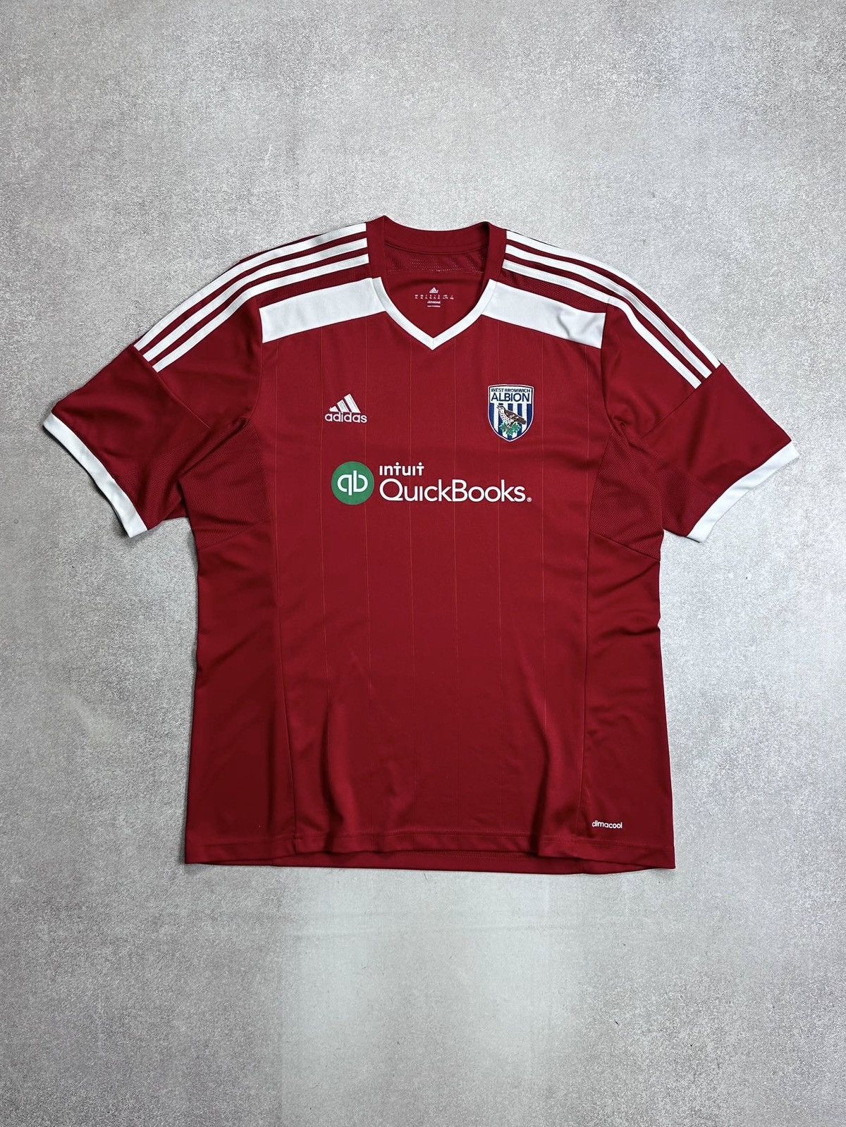 Adidas 2014 West Bromwich Albion Adidas Away Jersey T-shirt XL Size US XL / EU 56 / 4 - 1 Thumbnail