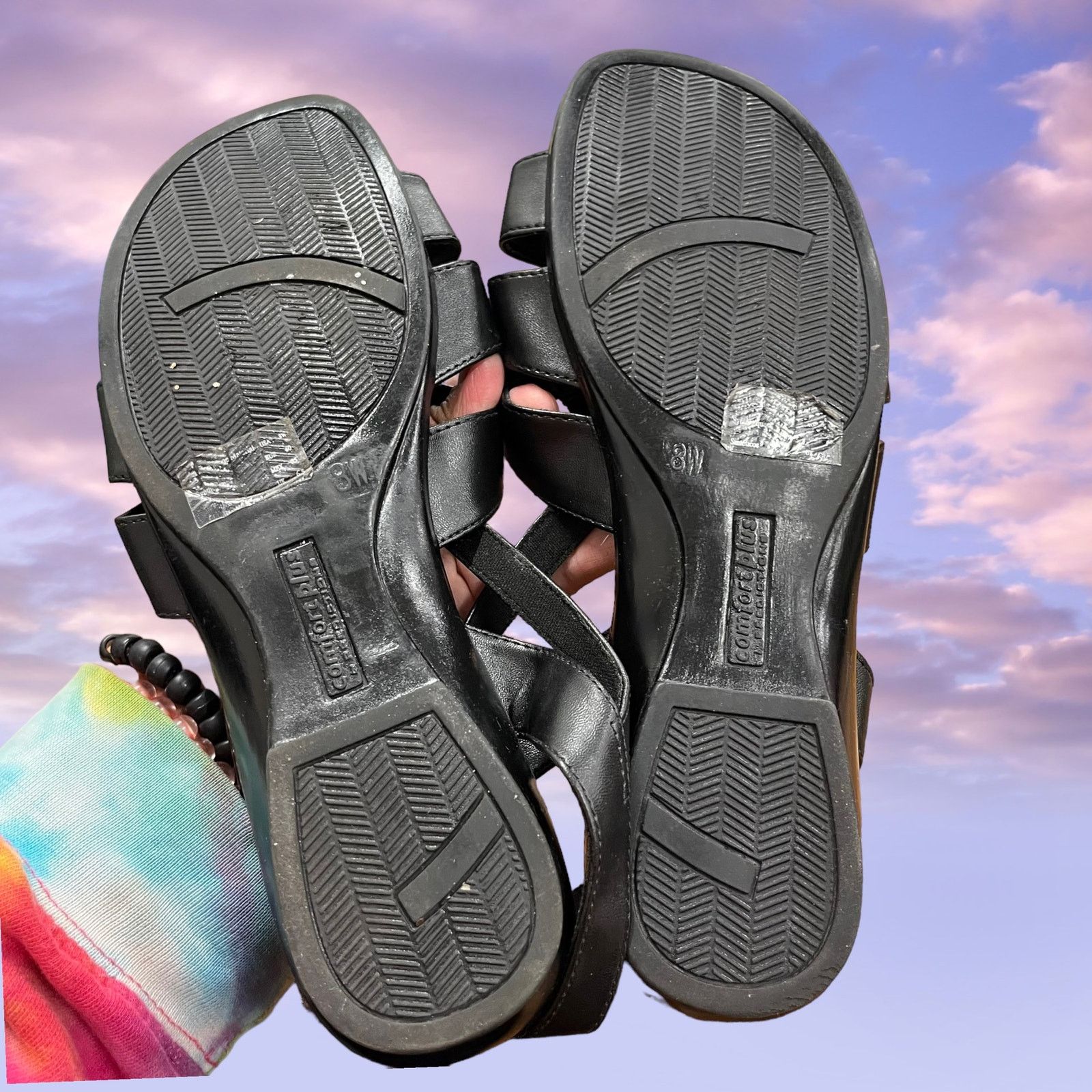 Other Size 38 Comfort Plus By Predictions 1” Heel strappy Sandal Size US 8 / IT 38 - 9 Thumbnail