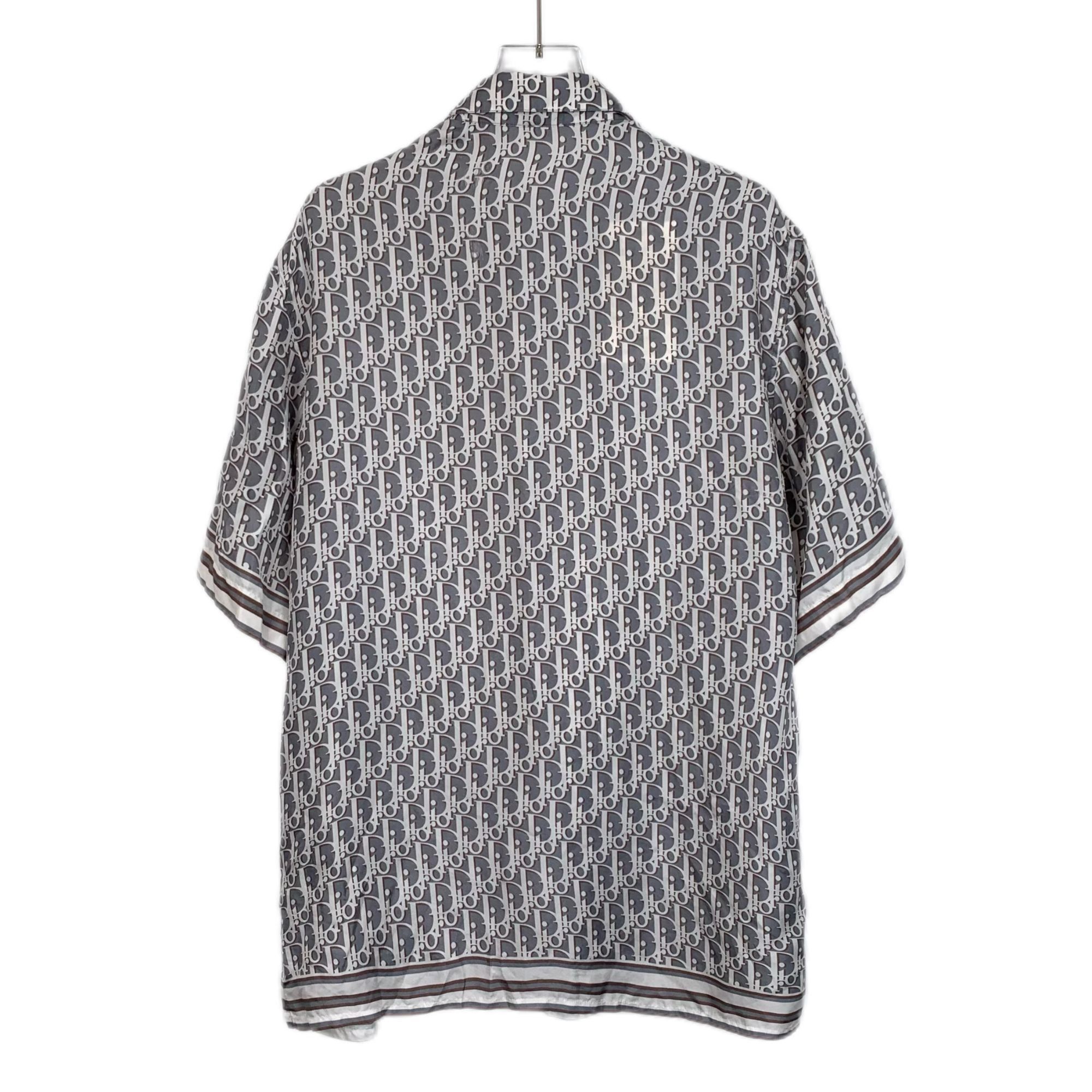 Dior CM0039 Christian Dior Monogram Short Sleeve Button-Up Shirt Size US M / EU 48-50 / 2 - 2 Thumbnail