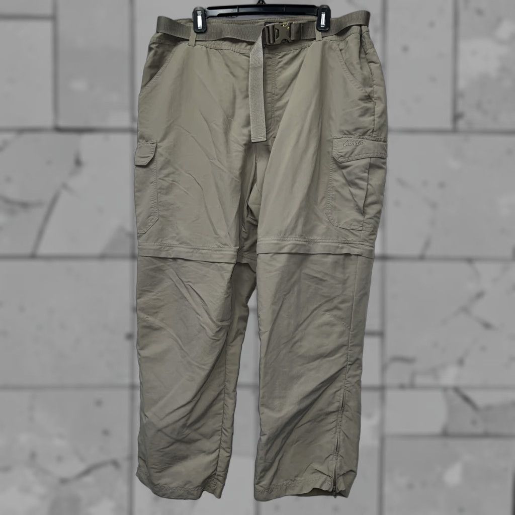 Vintage Cabela's Beige Hiking Pants Mens 42x30 Pants Beige 42 30 Hiking Mens Size US 42 / EU 58 - 1 Thumbnail