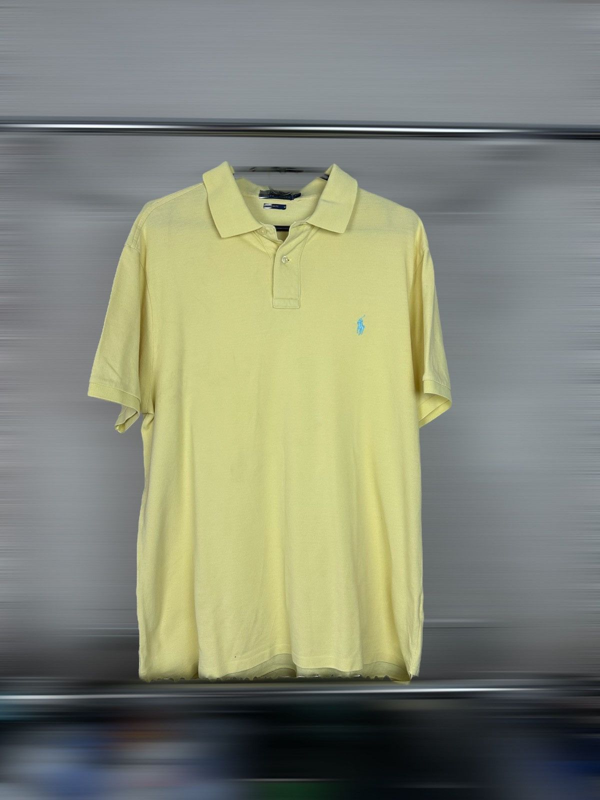 Polo Ralph Lauren × Vintage Vintage Polo Ralph Lauren Yellow Polo shirt Size US XL / EU 56 / 4 - 1 Thumbnail