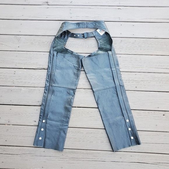 Vintage Vintage 90s y2k Excelled Black Leather Moto Motorcycle Adjus Size 30" / US 8 / IT 44 - 2 Thumbnail