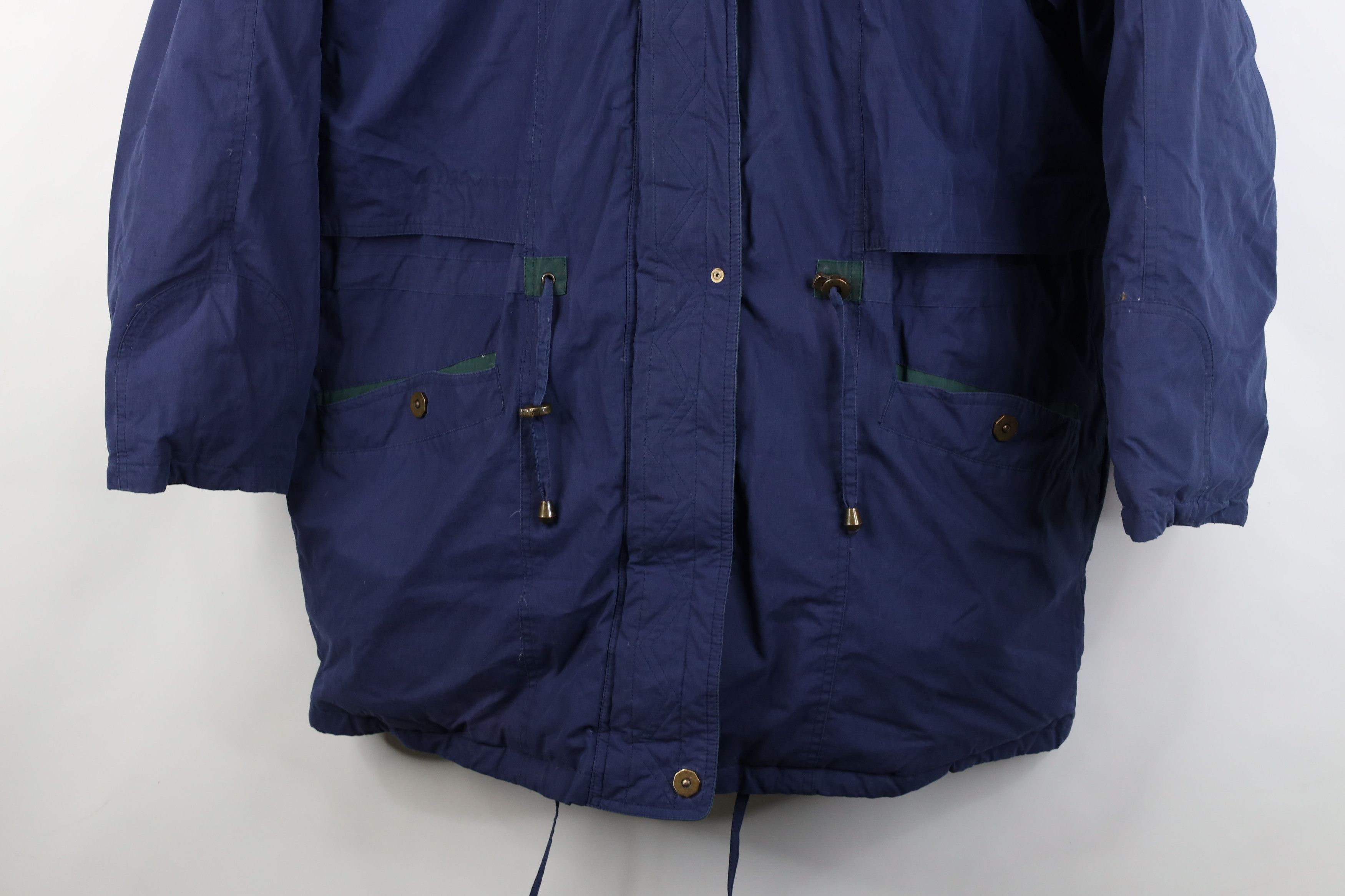 Vintage Vintage 90s Streetwear Duck Down Puffer Parka Jacket Blue Size XL / US 12-14 / IT 48-50 - 3 Thumbnail