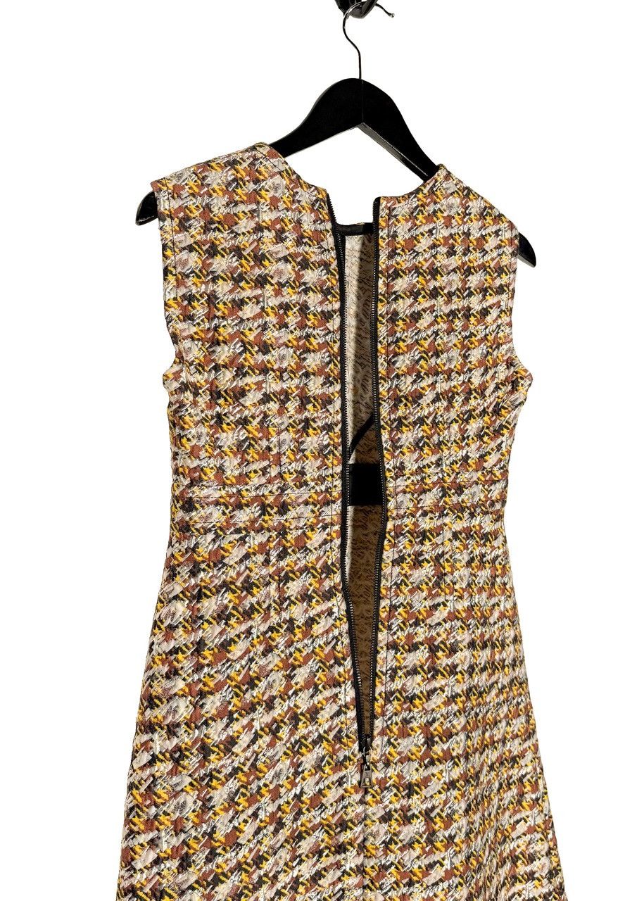 Louis Vuitton Louis Vuitton SS15 Houndstooth Pattern Sleeveless Dress Size XS / US 0-2 / IT 36-38 - 6 Thumbnail