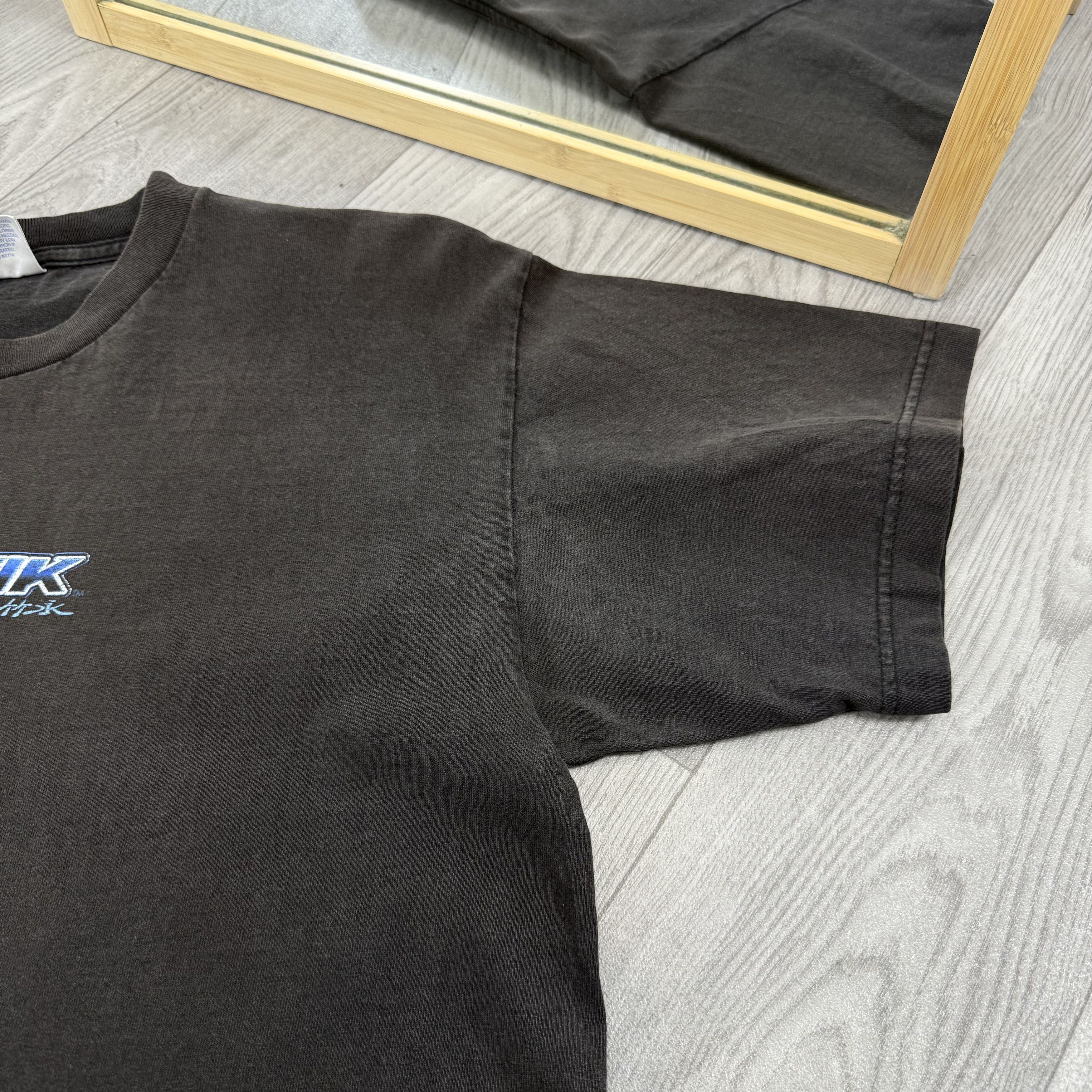 Hook-Ups Vintage Plastic 90s Hook-Ups Graphic Faded Black Tee Shirt Size US L / EU 52-54 / 3 - 14 Thumbnail