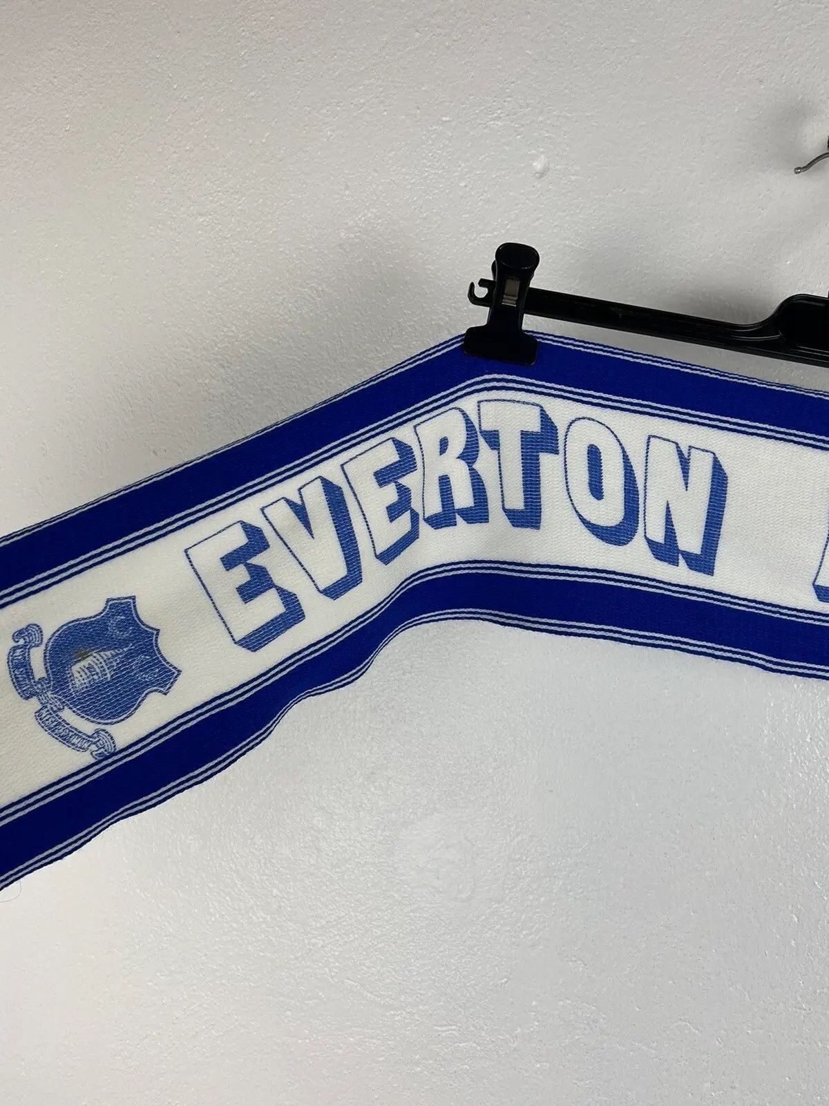 Vintage 90s Vintage Everton FC Soccer Football Fanwear Scarf Muffler Size ONE SIZE - 4 Thumbnail