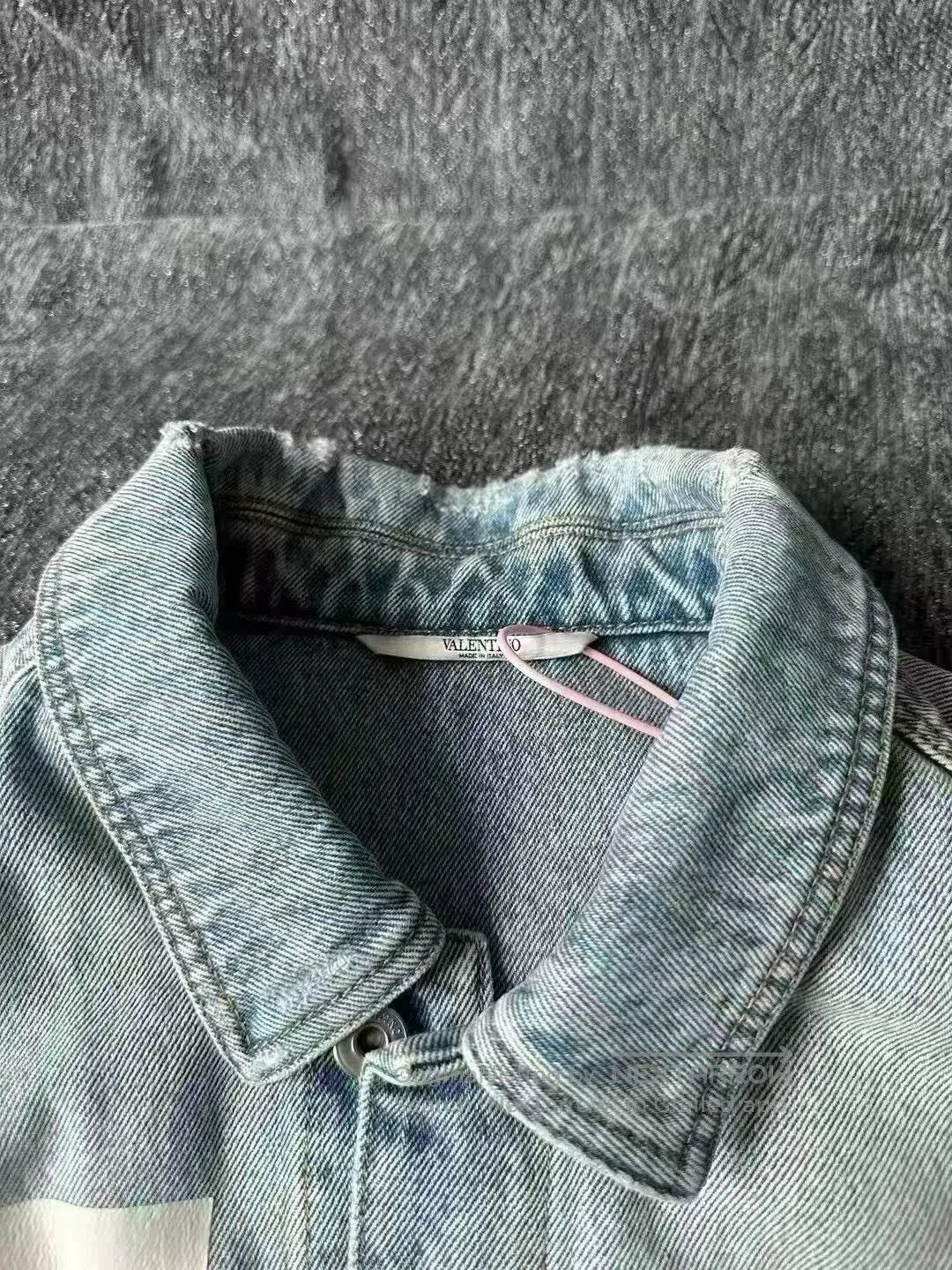 Valentino Valentino Denim Jacket. Size US M / EU 48-50 / 2 - 3 Thumbnail