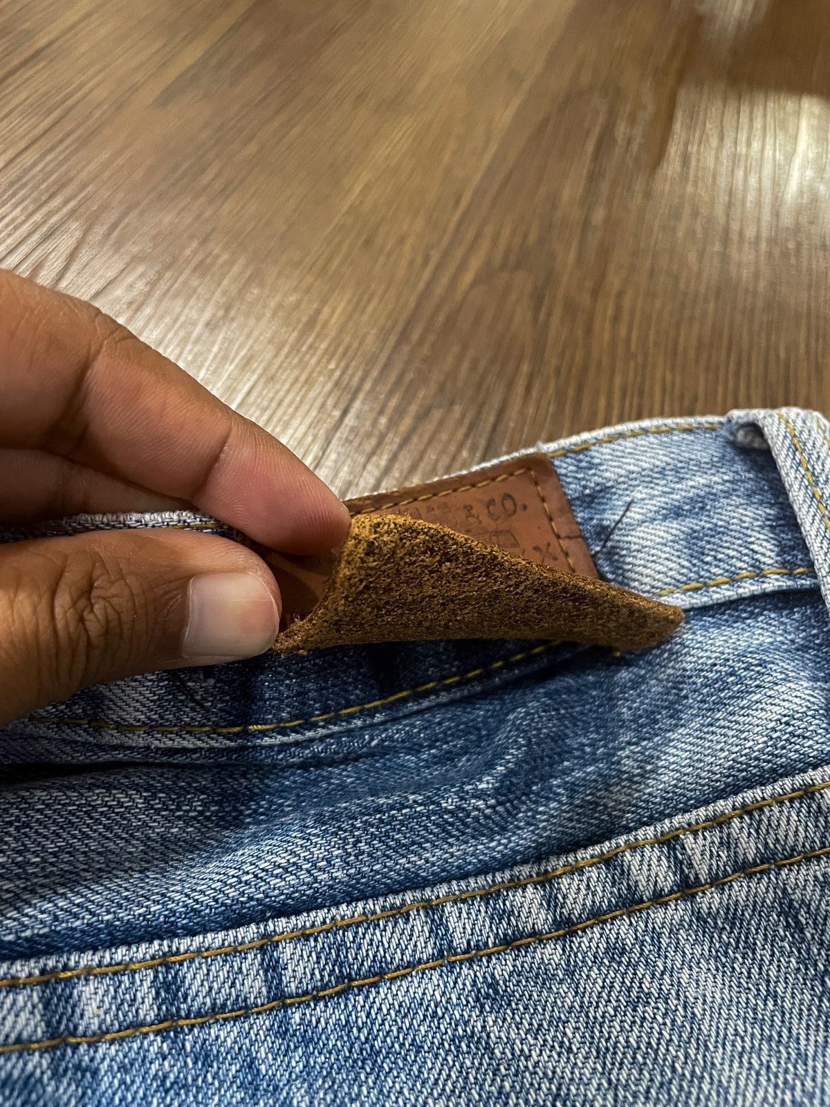Levi's × Vintage Very Rare Vintage Levi’s 501 Big E Selvedge All Around Size US 34 / EU 50 - 10 Thumbnail