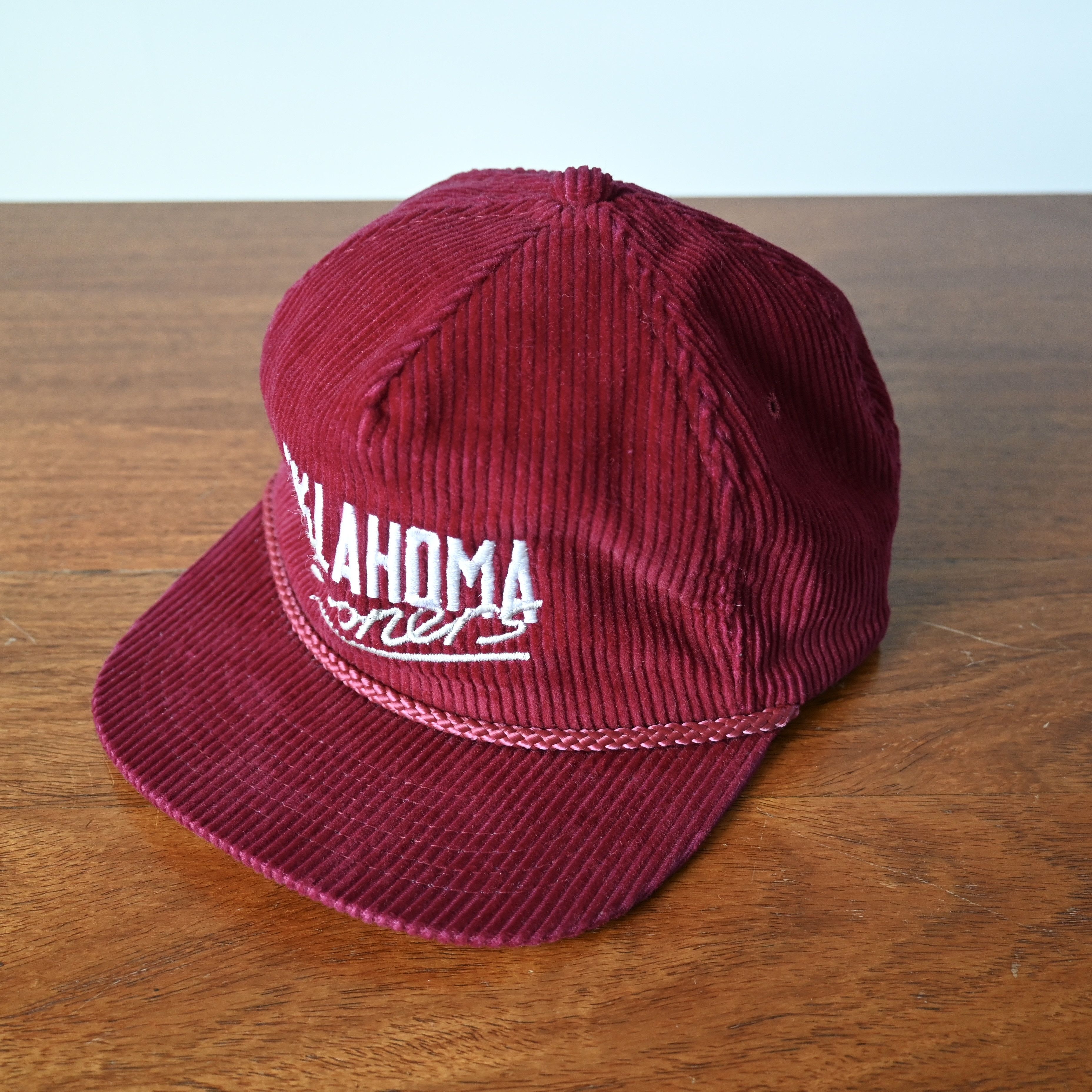 NCAA Vintage 1990s Oklahoma Sooners corduroy hat Size ONE SIZE - 3 Thumbnail