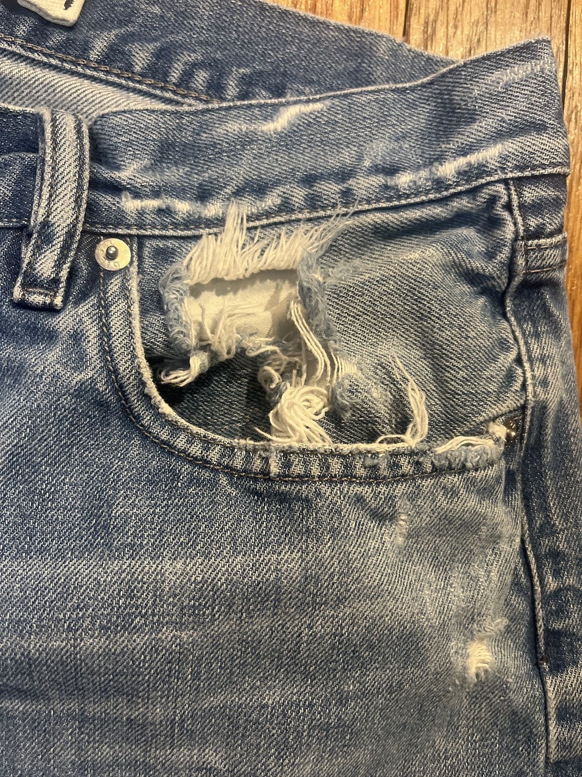 Diesel × Vintage diesel denim jeans Size US 36 / EU 52 - 6 Thumbnail