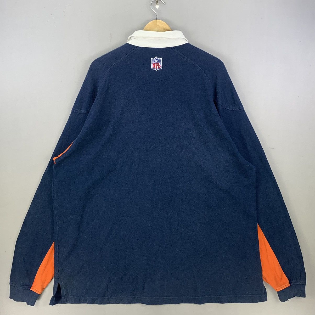 Nike Vintage Y2K Nike NFL Denver Broncos Long Sleeve Polo Shirt Size US XXL / EU 58 / 5 - 10 Thumbnail